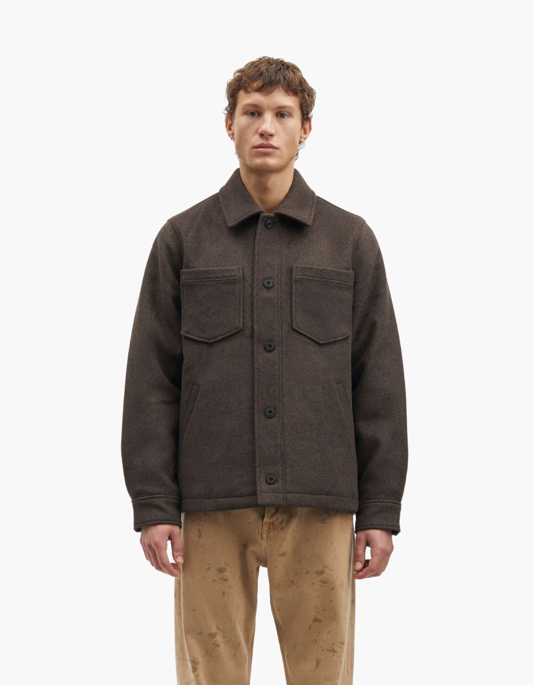 Chaqueta con lana "Pally Shirt"