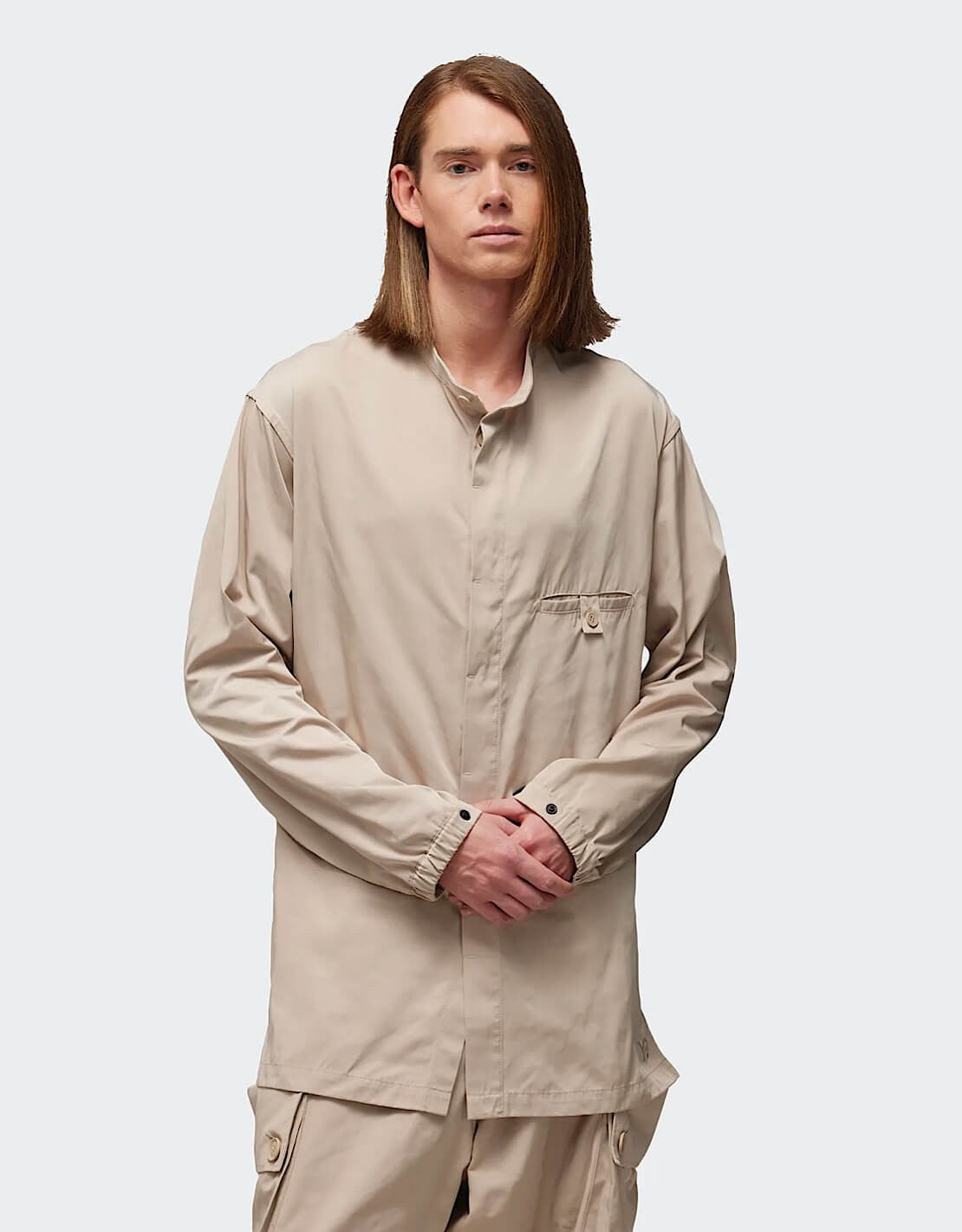 Camisa Twill Beige