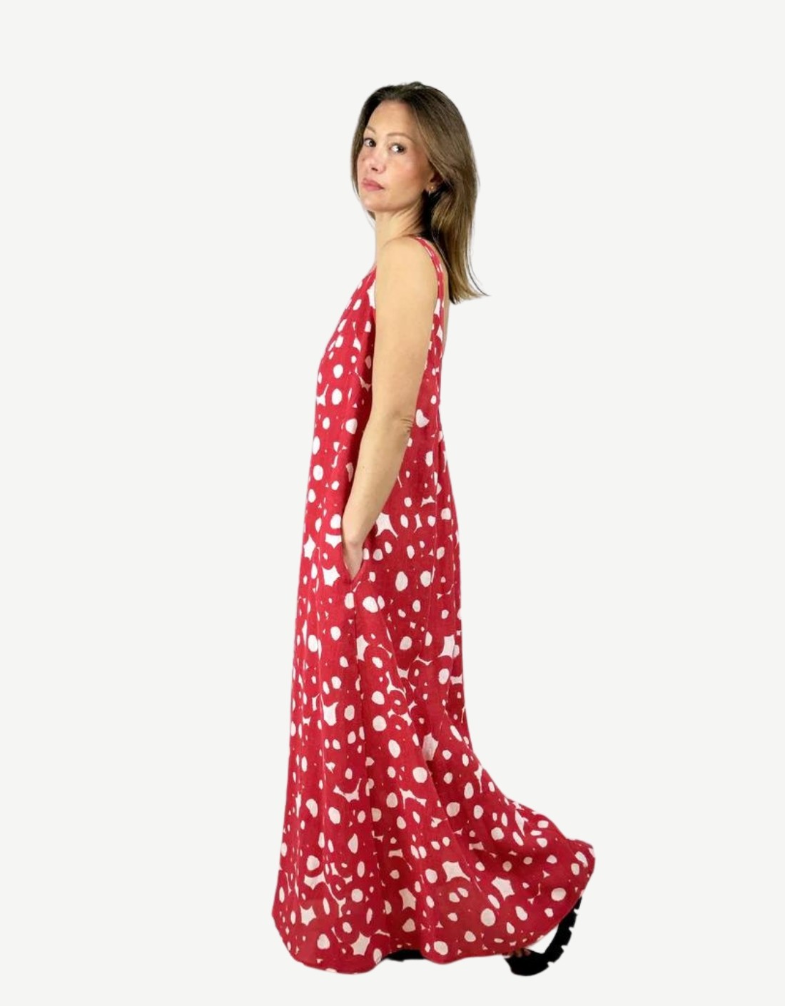 Vestido Círculos Red