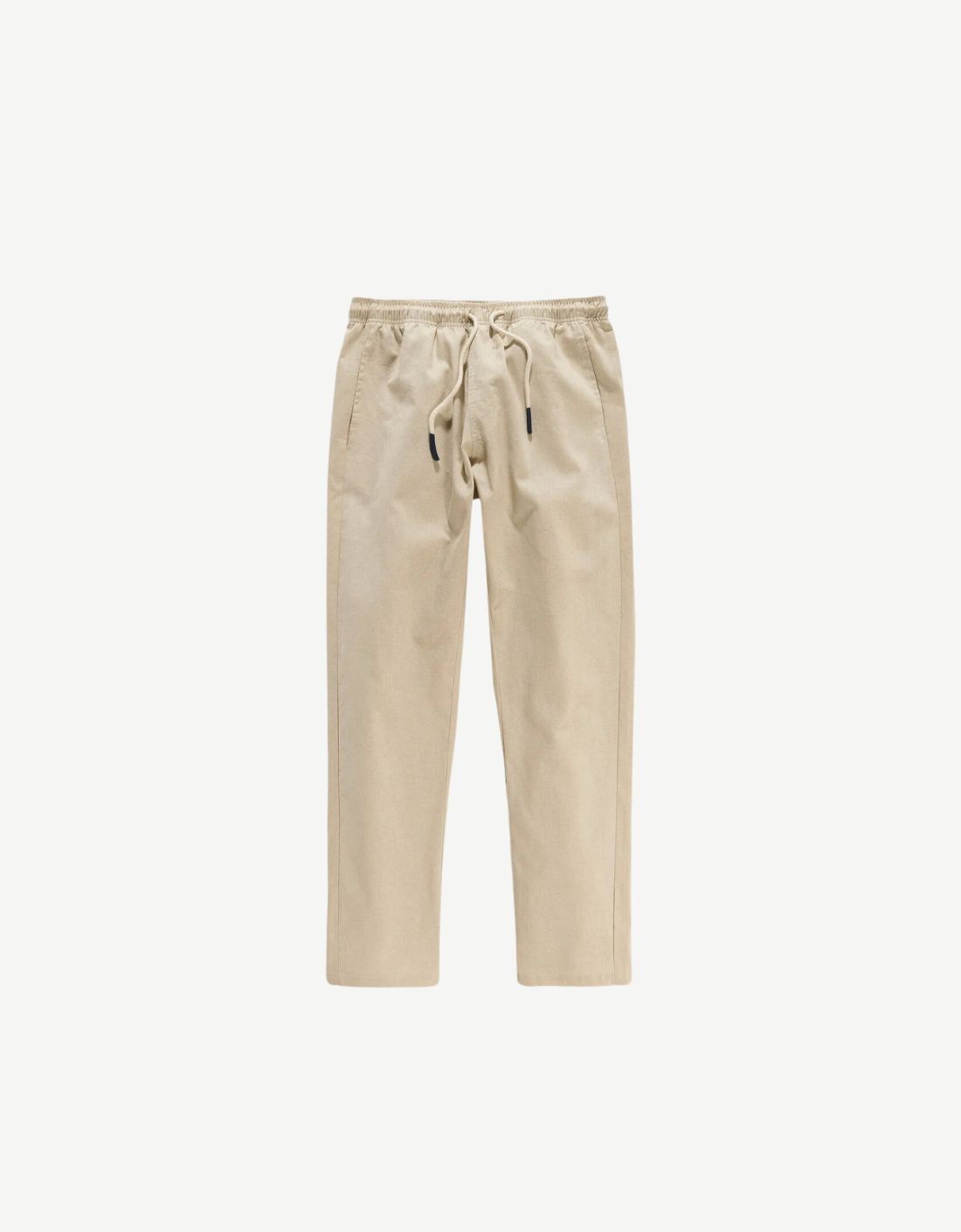 Beige Linen Pants