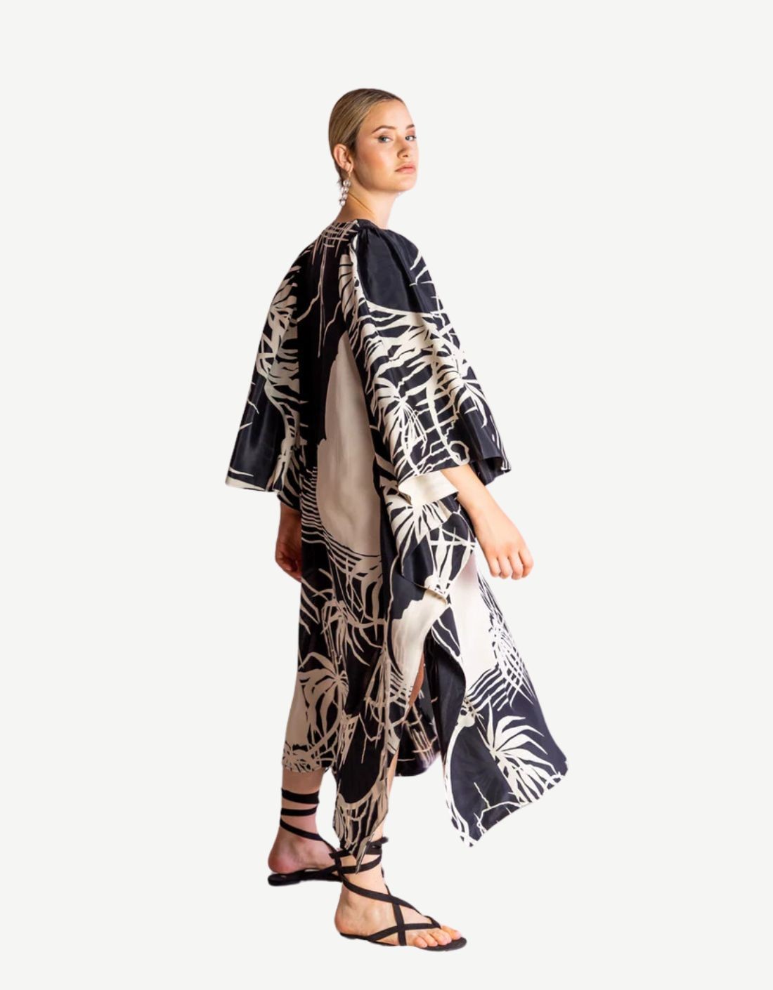 Vestido Lazo Doble Color