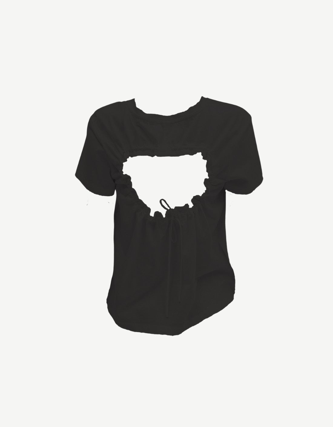 Top detalle espalda negro