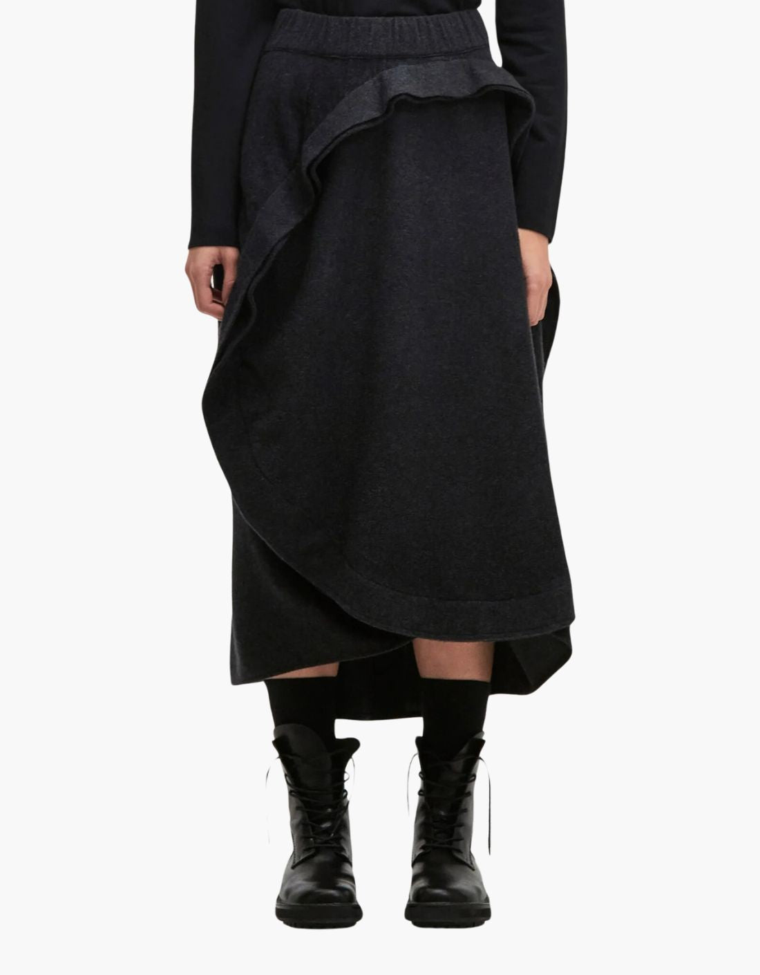 "Wok Onda" midi skirt