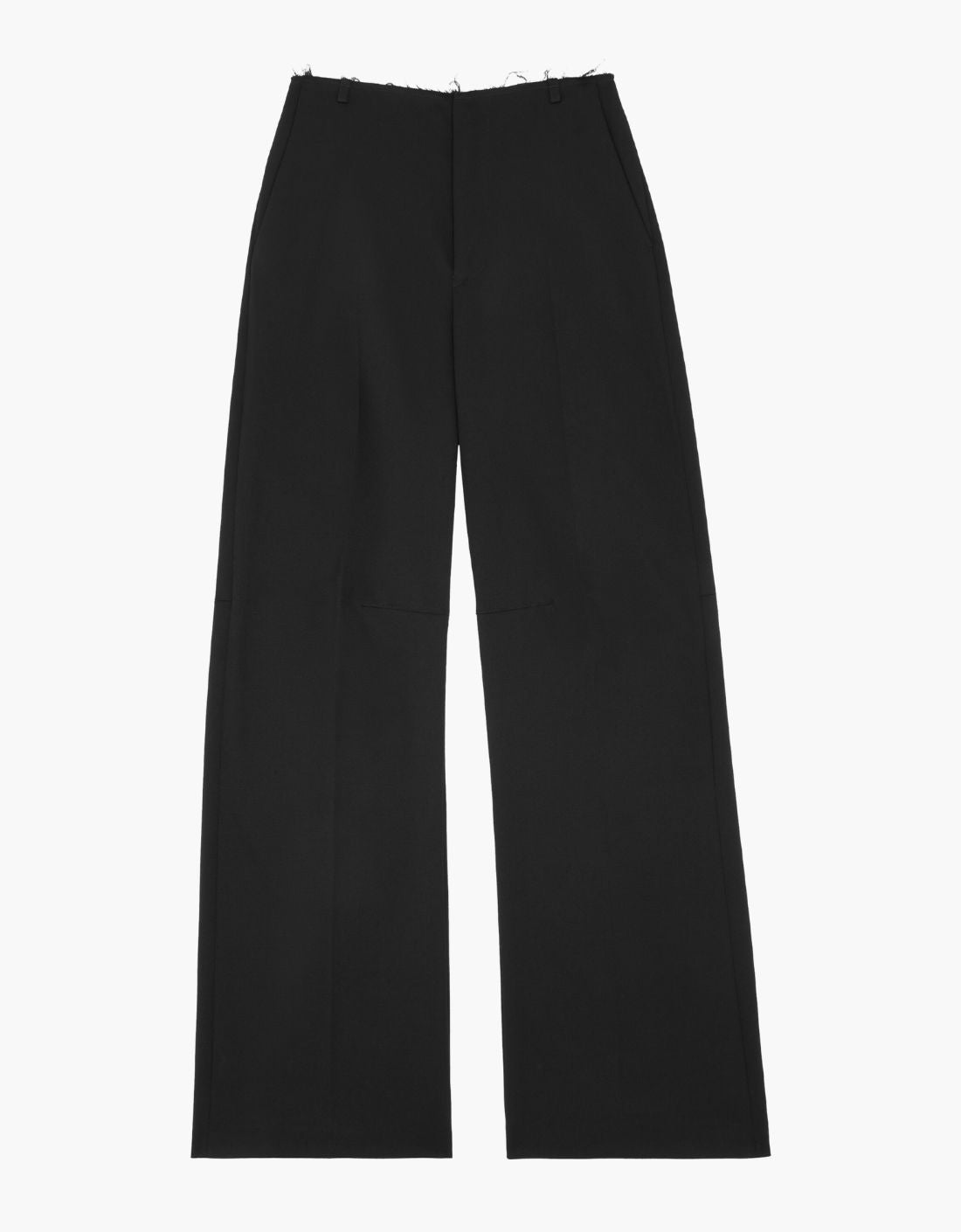 Pantalones rectos plieges MM6