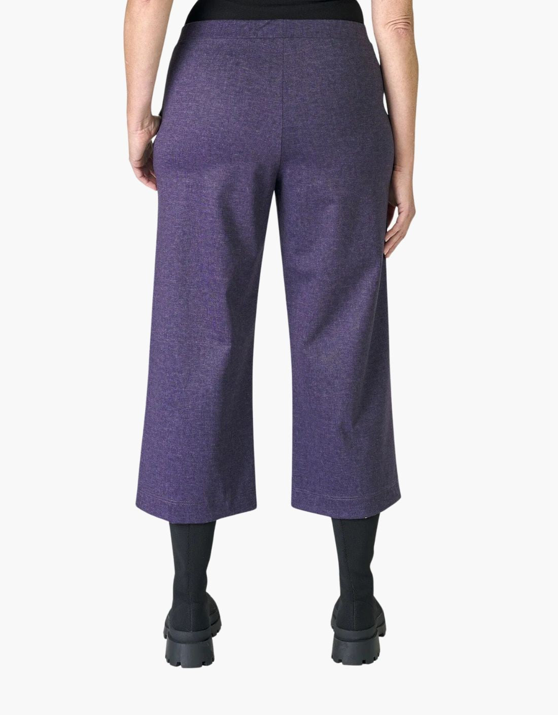 Pantalon capri "Eggplant"