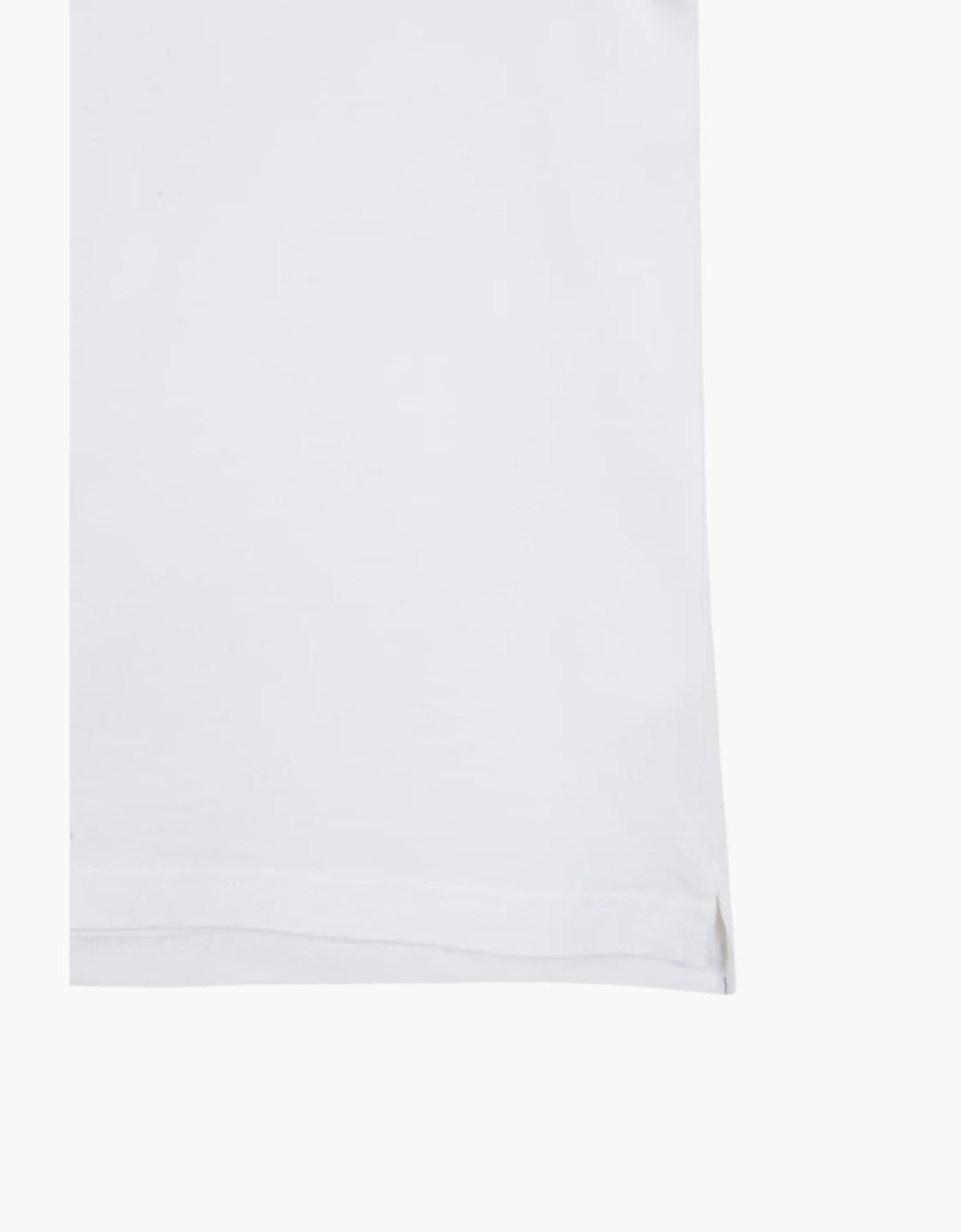 "Basic U" short-sleeved cotton T-shirt