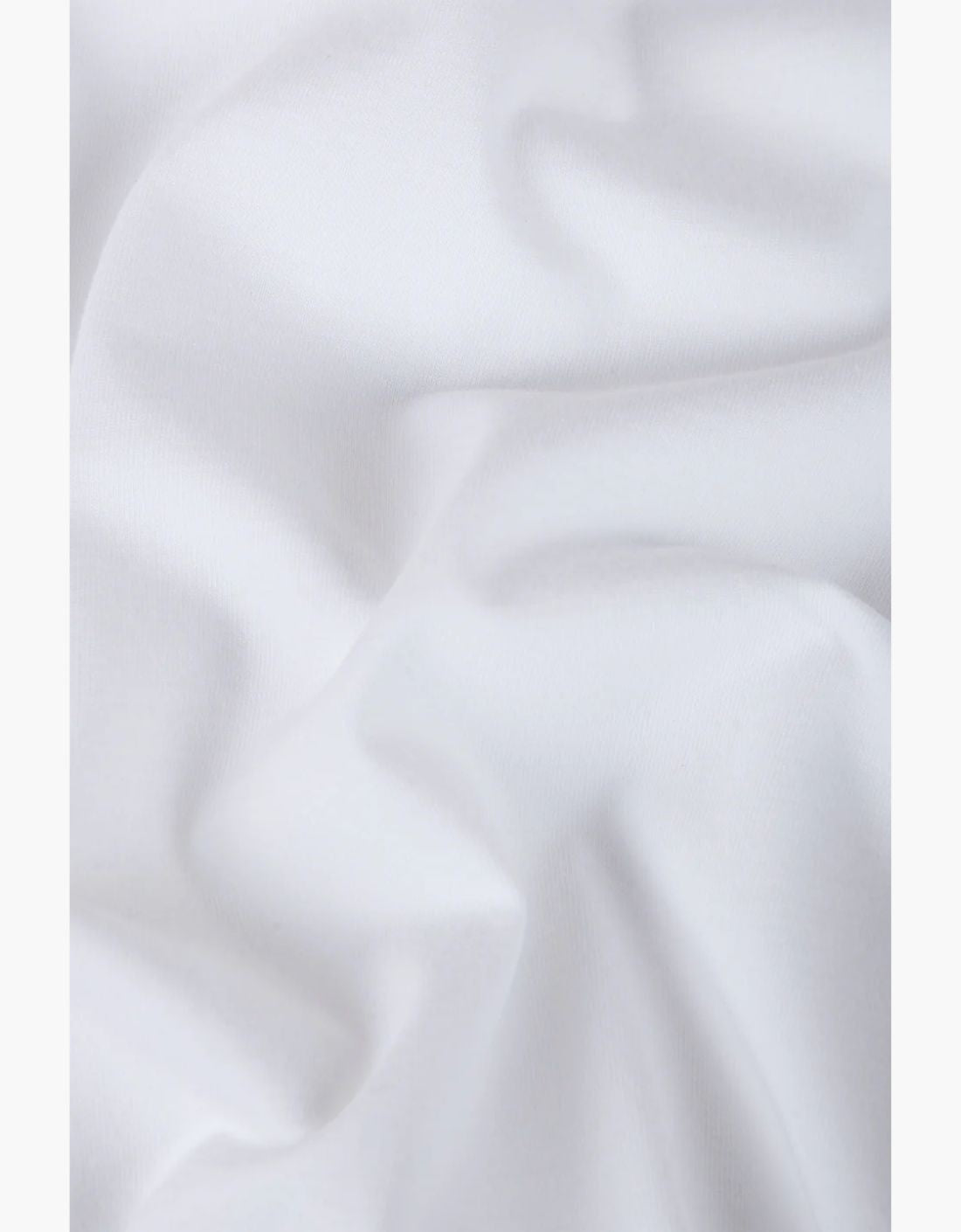 "Basic U" short-sleeved cotton T-shirt