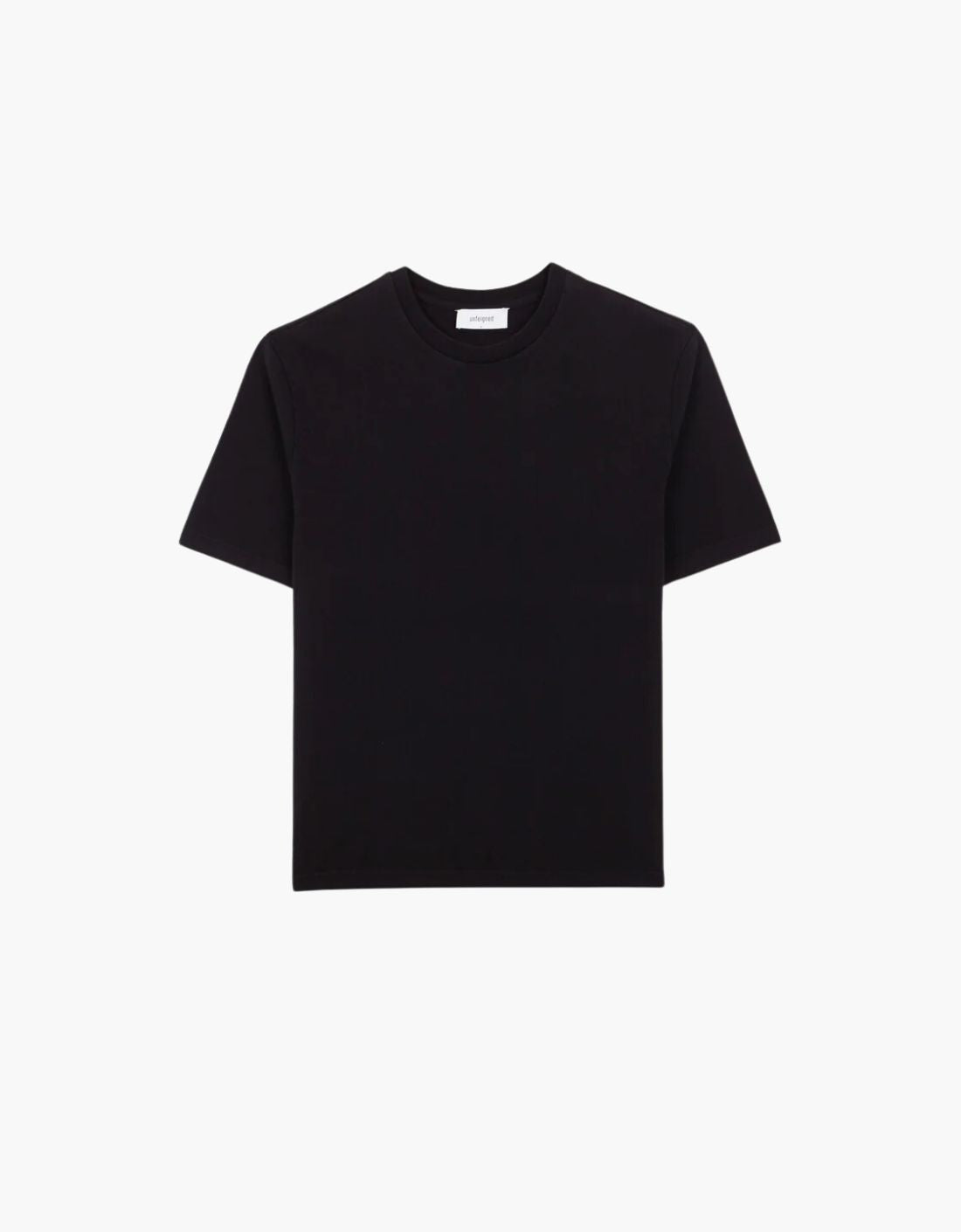 "Basic U" short-sleeved cotton T-shirt