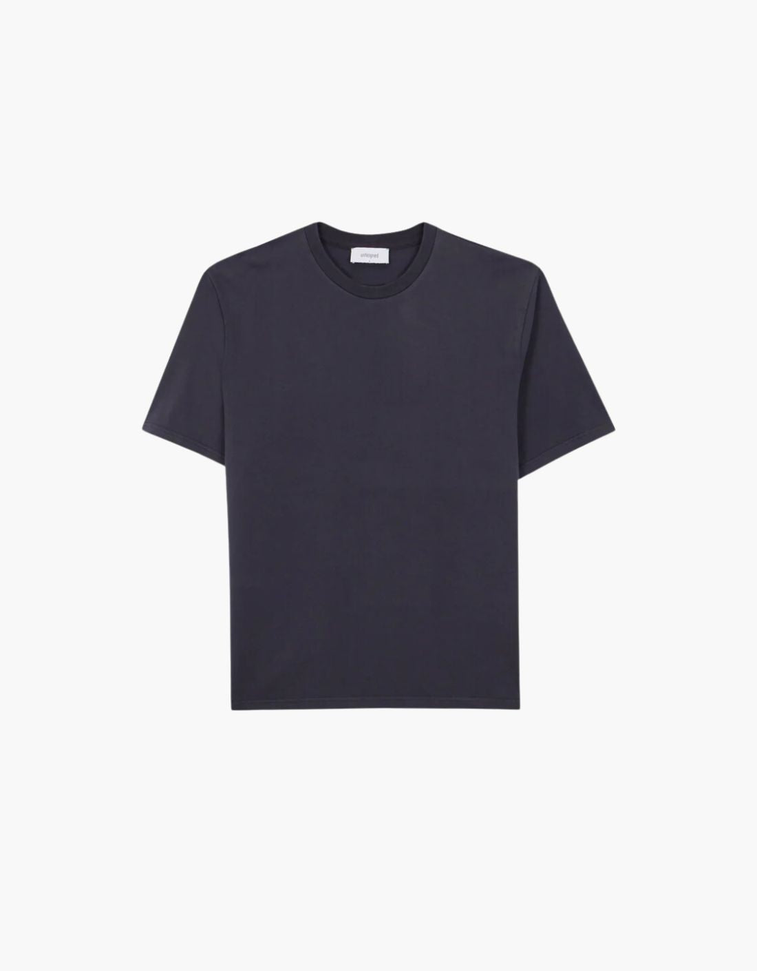 "Basic U" short-sleeved cotton T-shirt