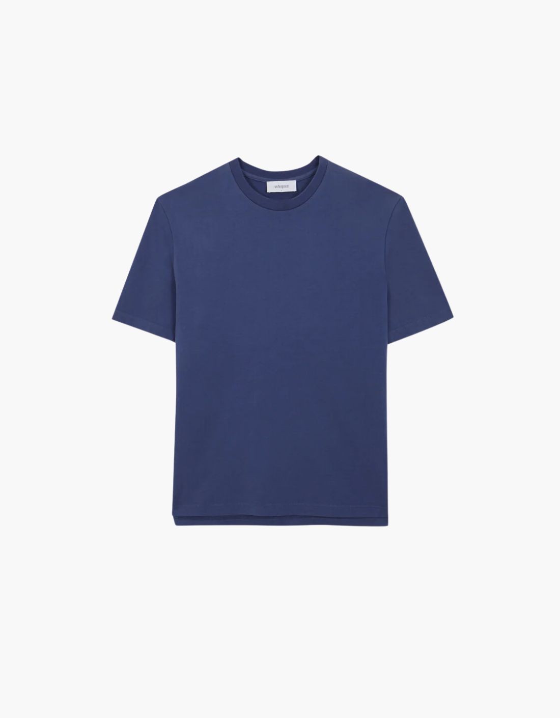 "Basic U" short-sleeved cotton T-shirt