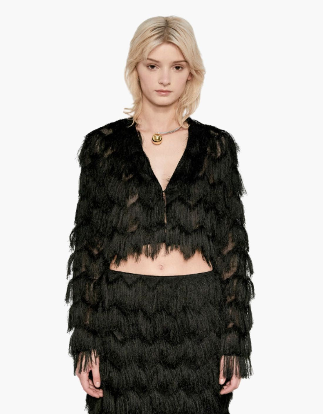 Bolero flecos - M4IJ02