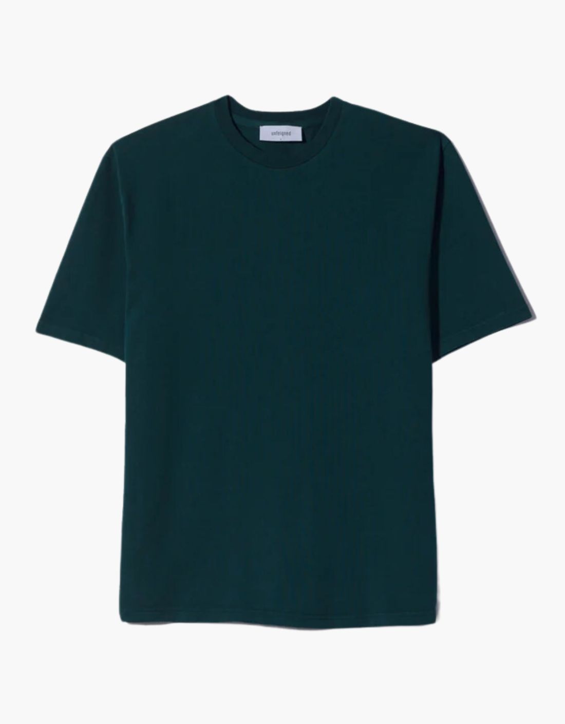 "Basic U" short-sleeved cotton T-shirt