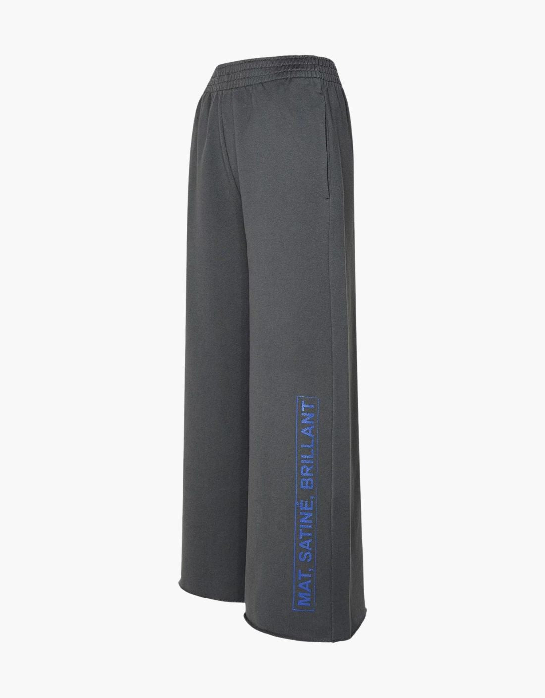 Track pants "MAT, SATINÉ, BRILLANT" MM6