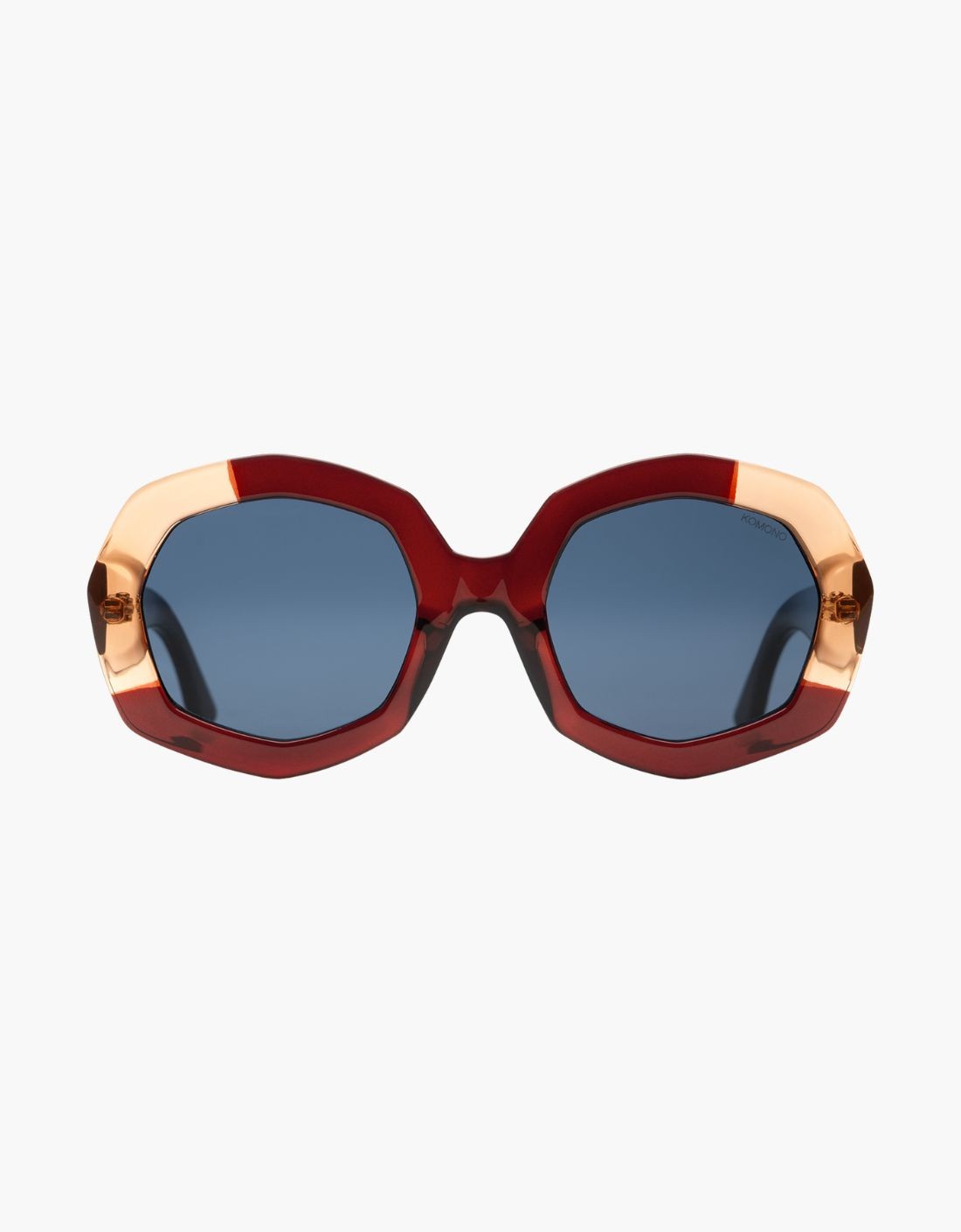 GAFAS AMY BURGUNDY CORAL