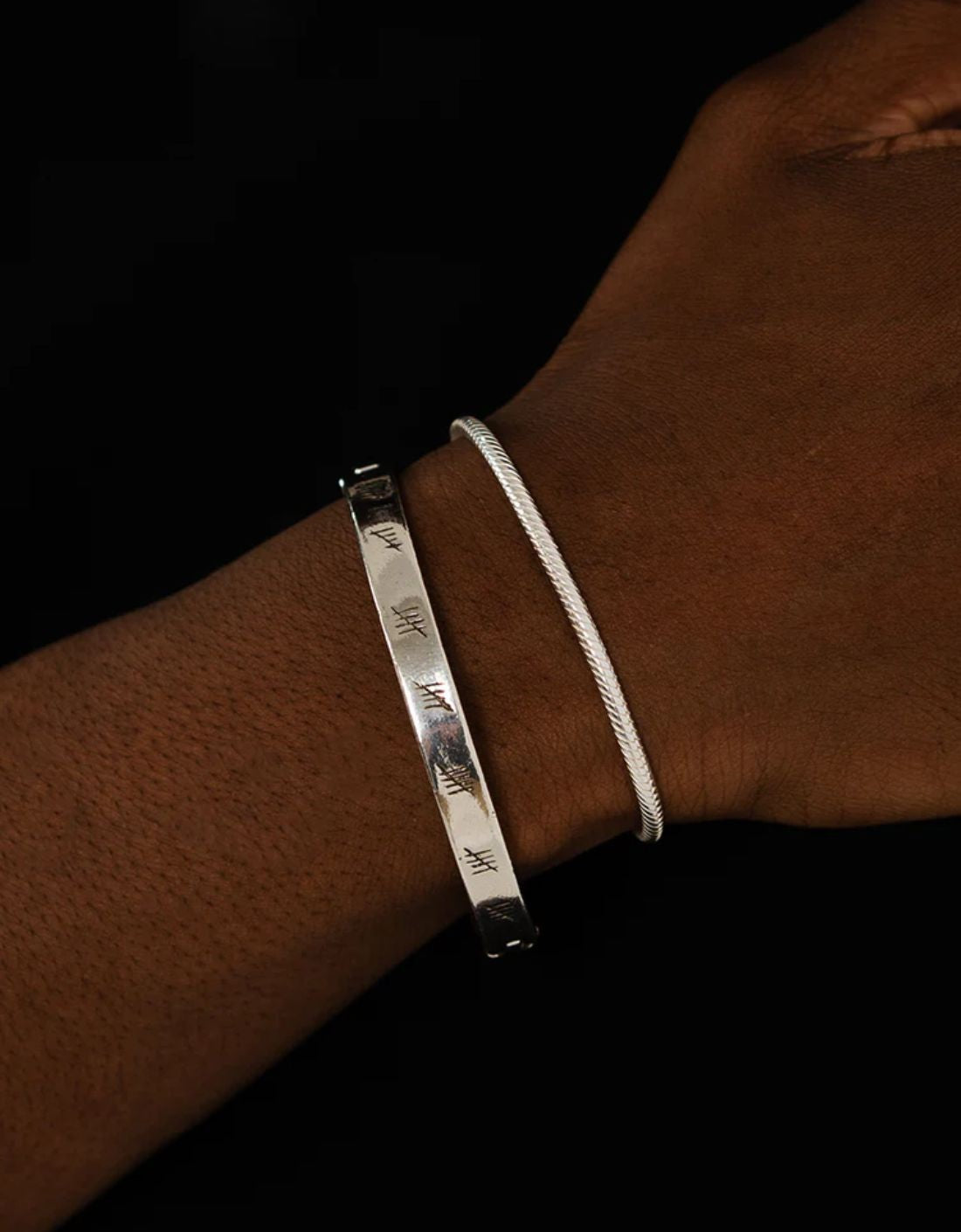 Brazalete "Hope" - Silver