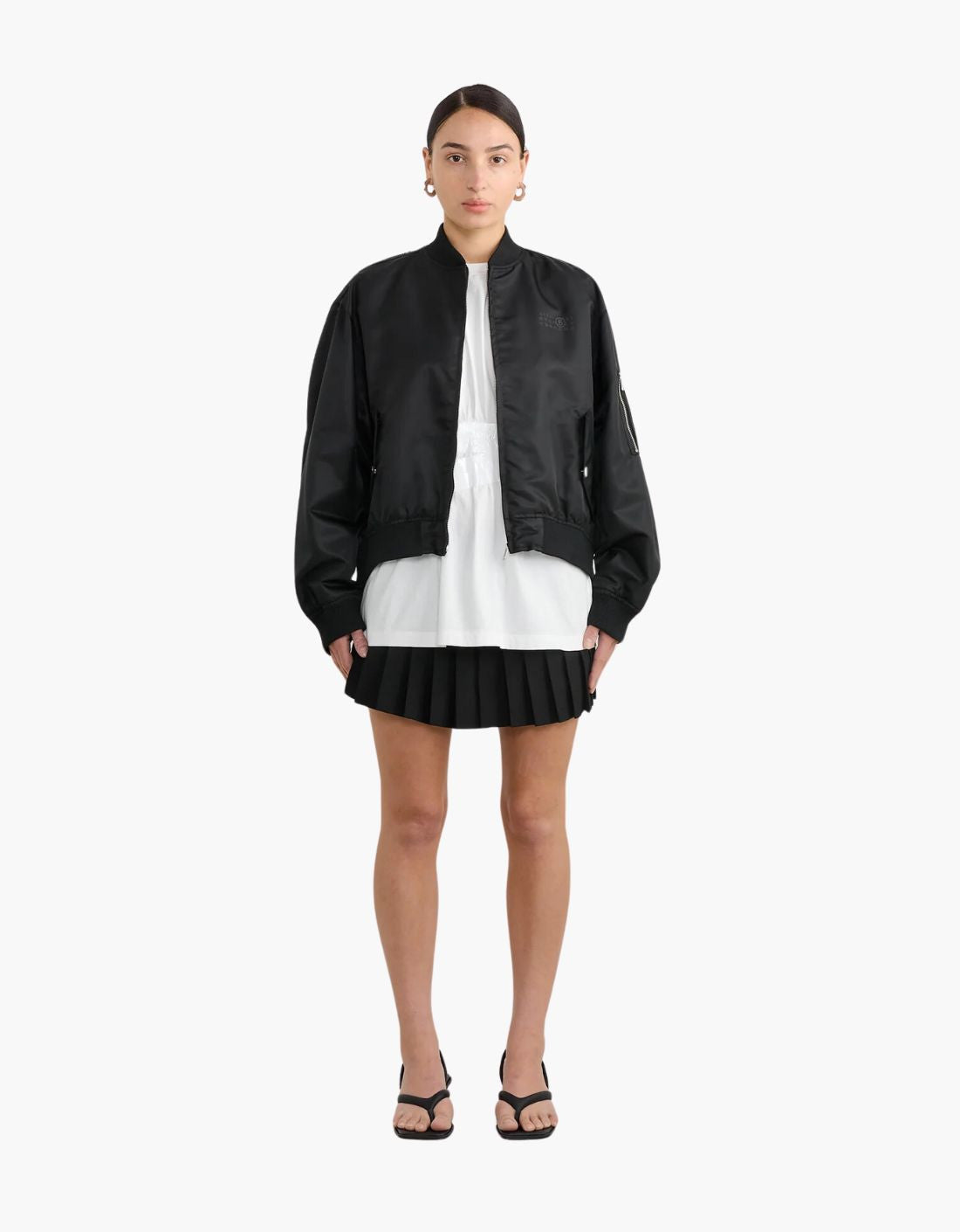 Bomber con fruncidos MM6