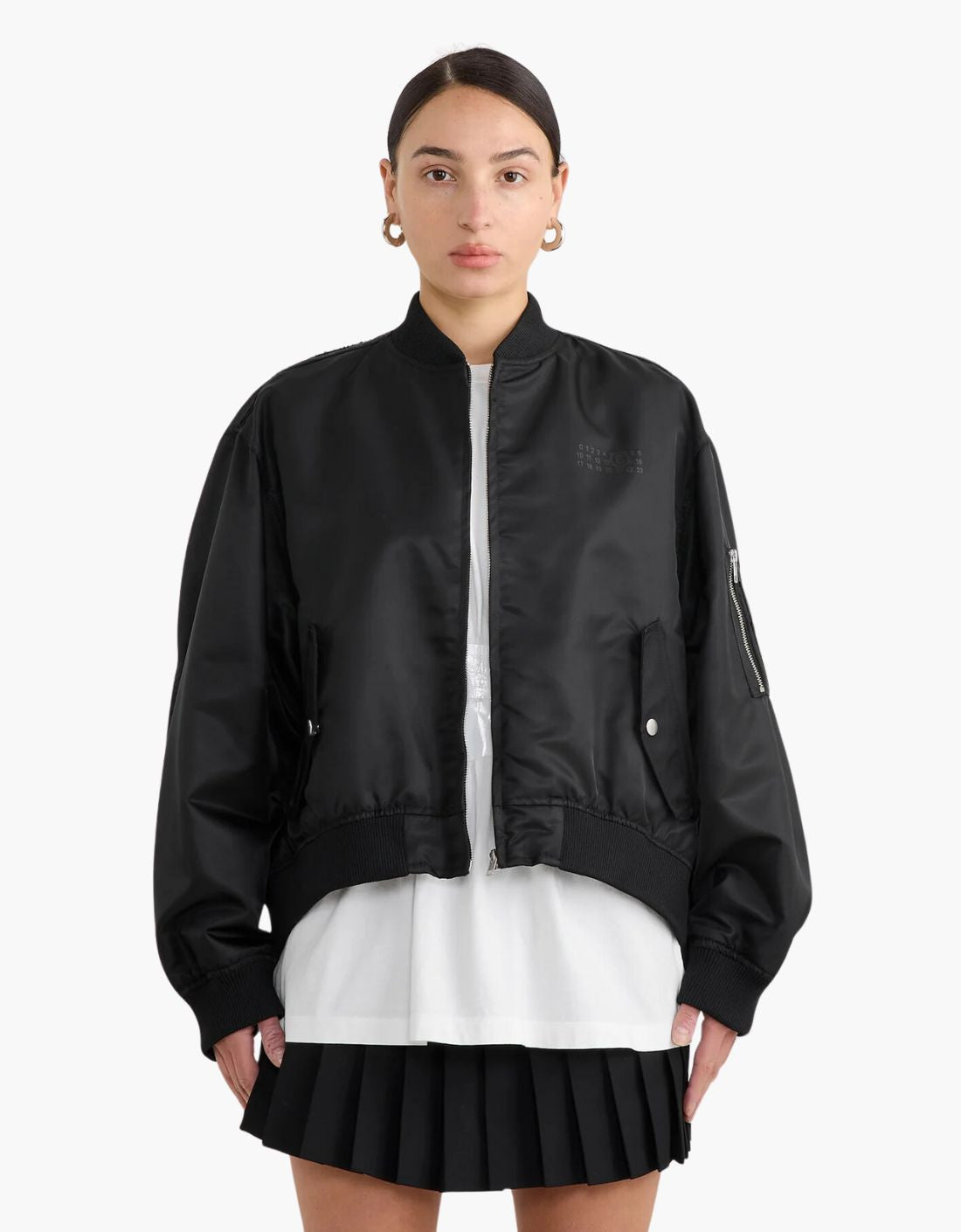 Bomber con fruncidos MM6