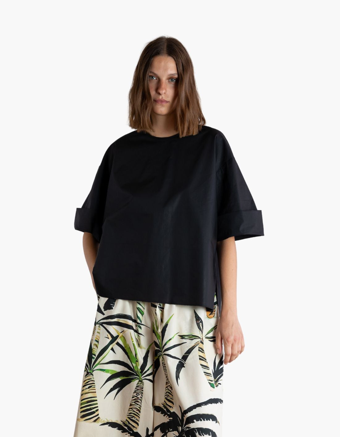 Camisa cuello redondo "Soren"