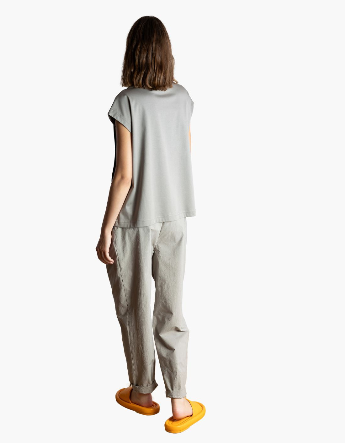 Top sin Mangas con Fruncido