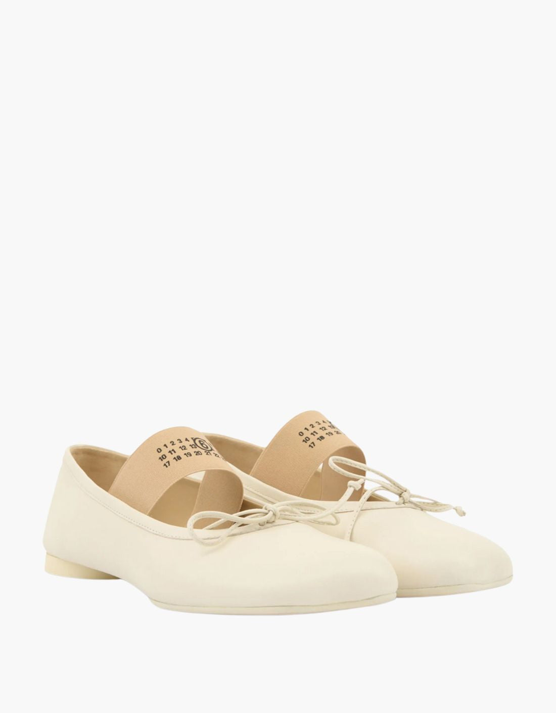 Bailarina Anatomic cuero - MM6 CREMA