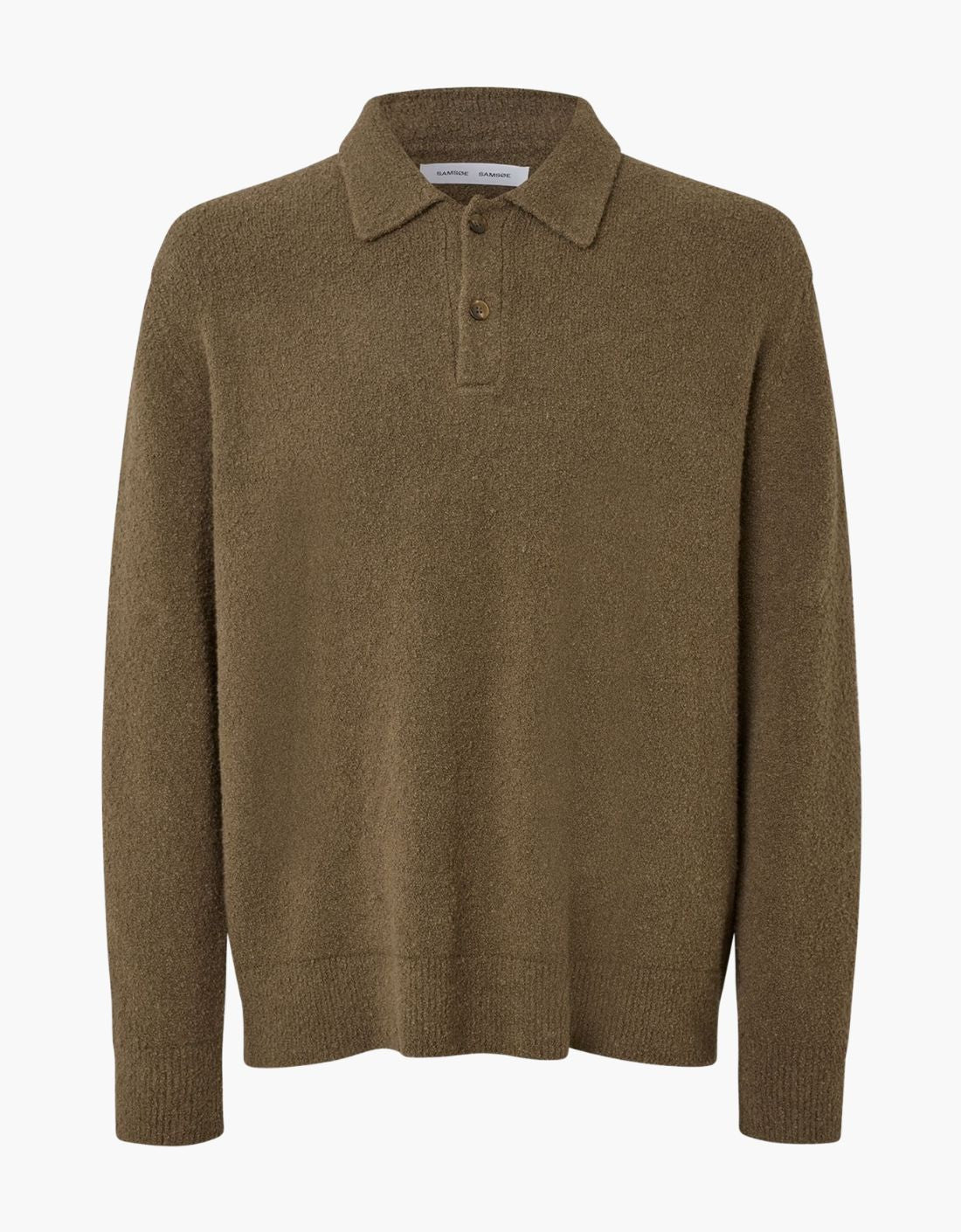 "Sanino" long-sleeved polo shirt