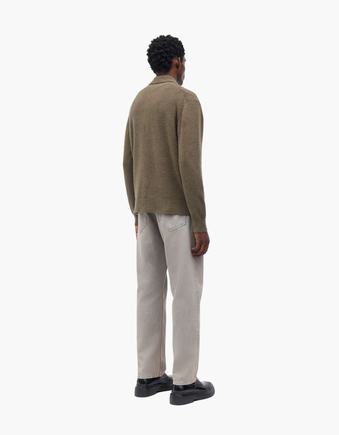 "Sanino" long-sleeved polo shirt