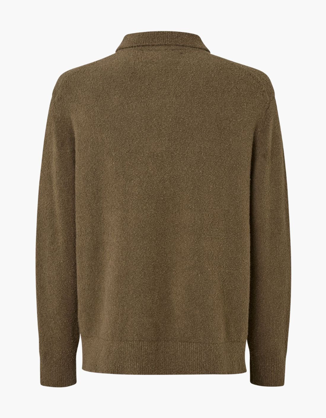 "Sanino" long-sleeved polo shirt