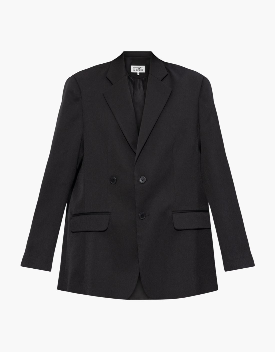 MM6 two-fabric blazer