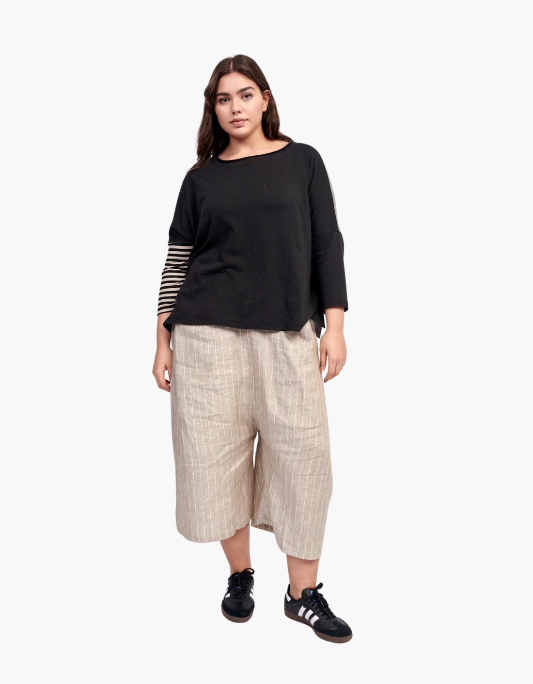 Pantalon Harem "Pyramid" 100% lino