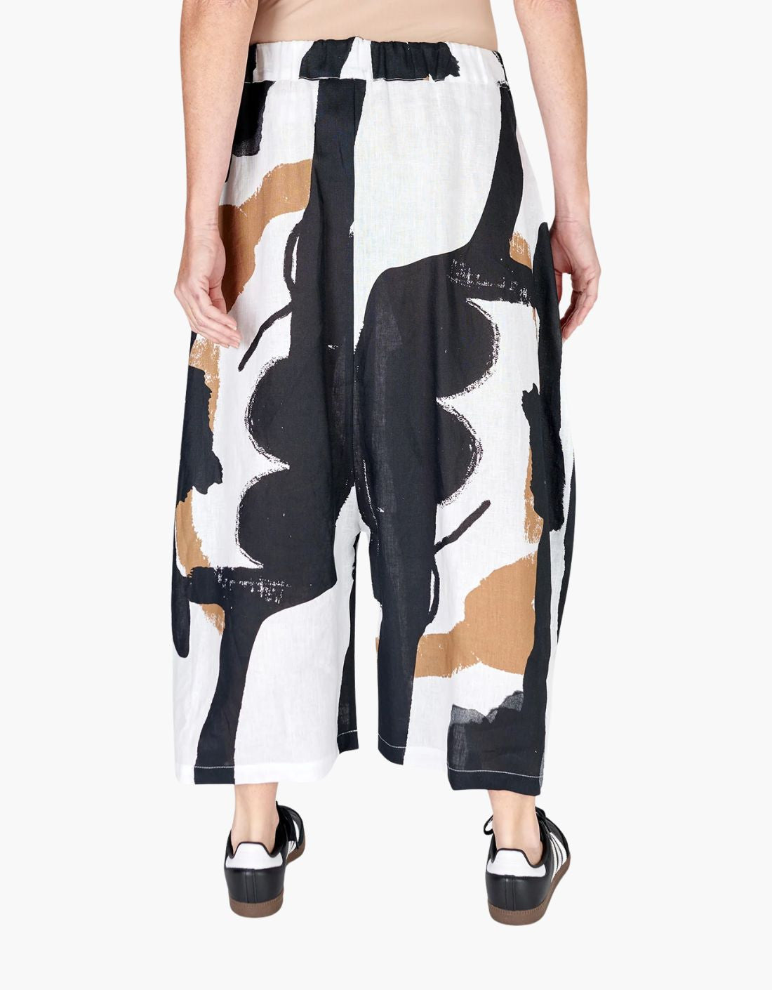 Pantalon "Zebra" 100% lino