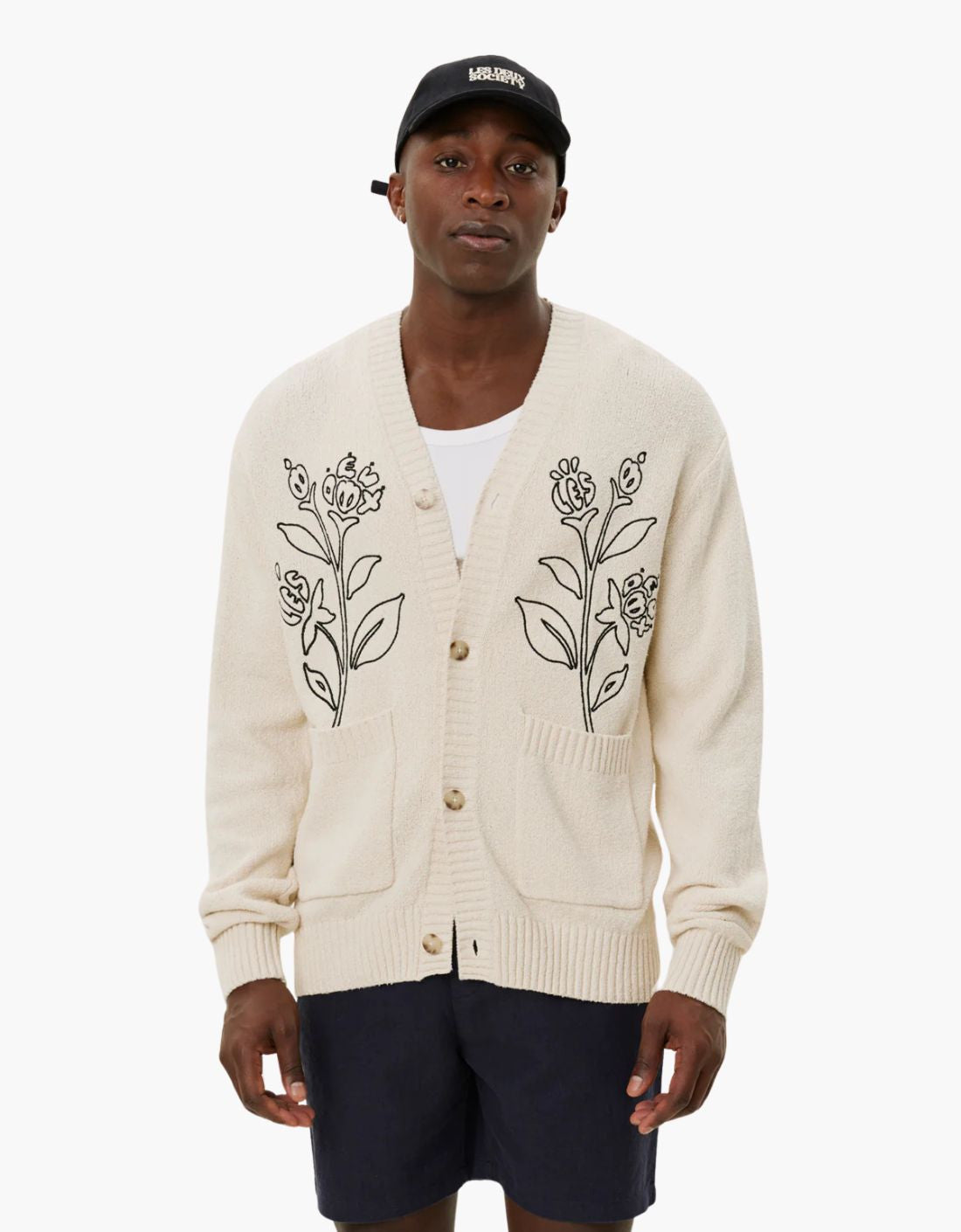 Cardigan "Brad" con Bordado