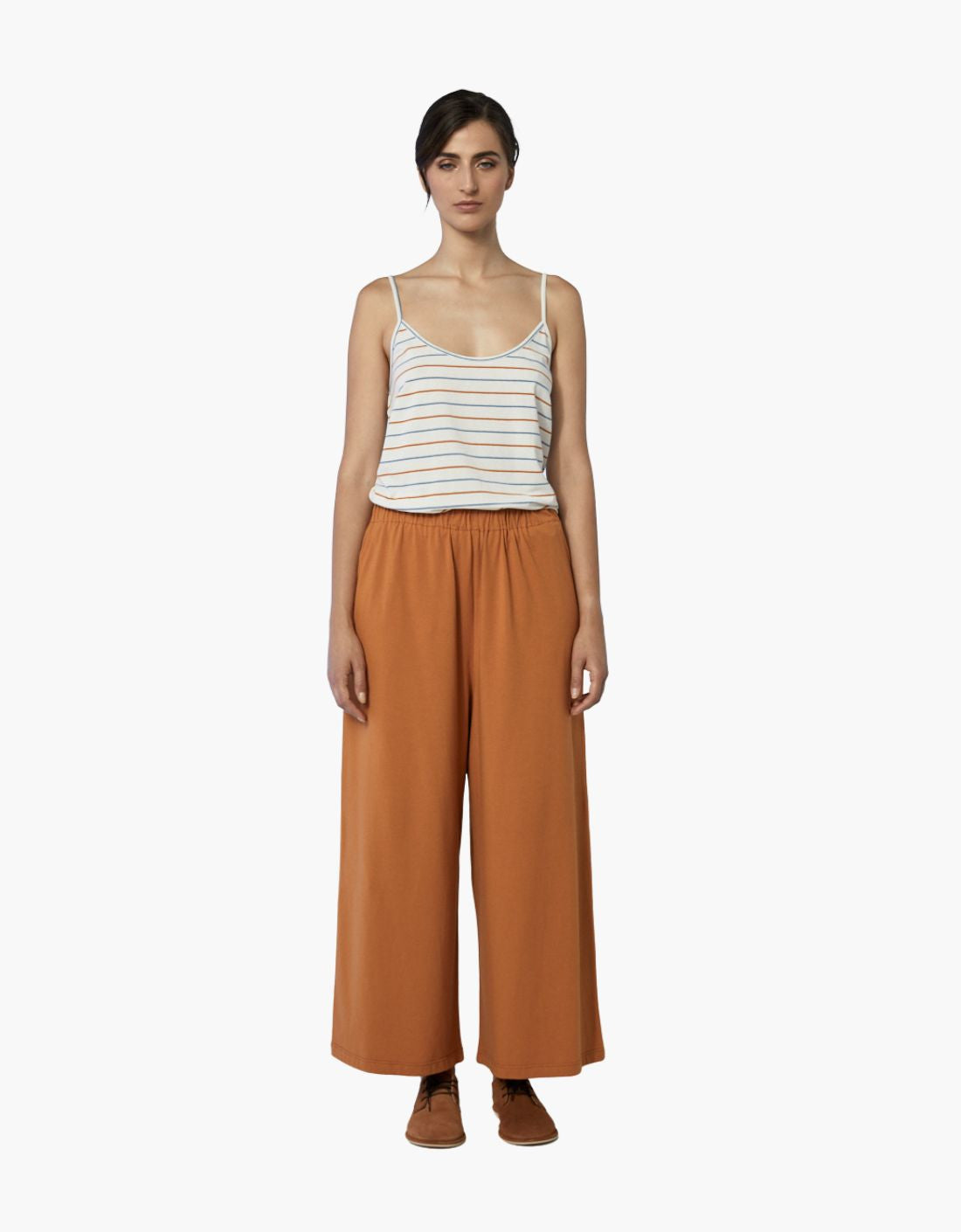 "Violetta" wide-legged trousers