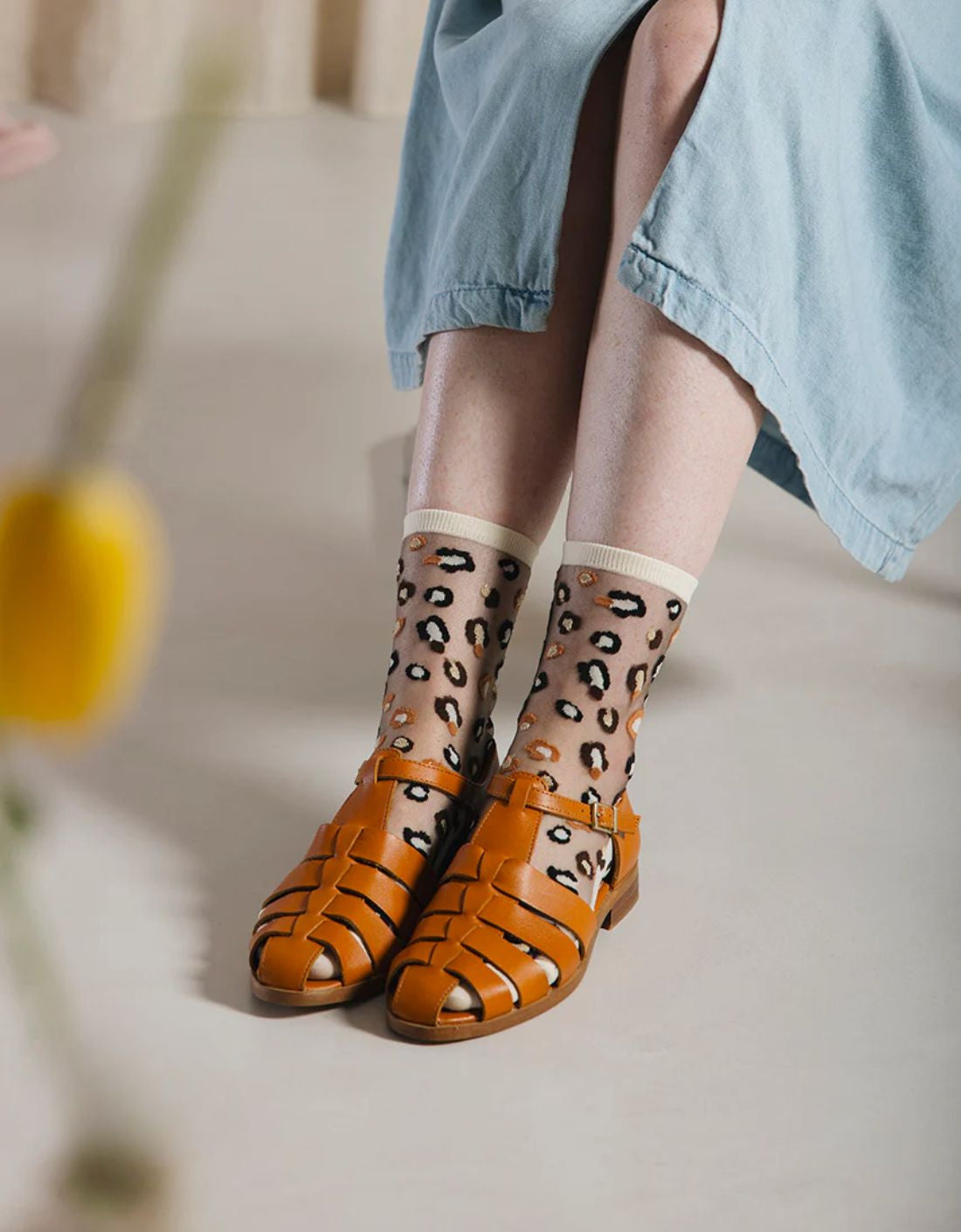 Calcetines "Horseshoe Bend" - Gold