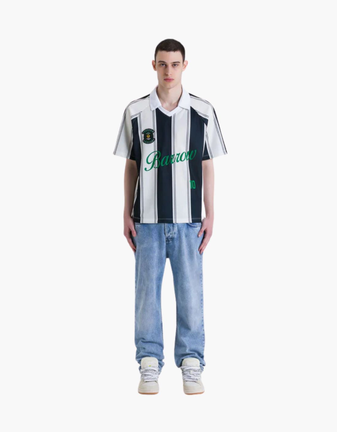 Camiseta "Polo Fútbol Rayas"
