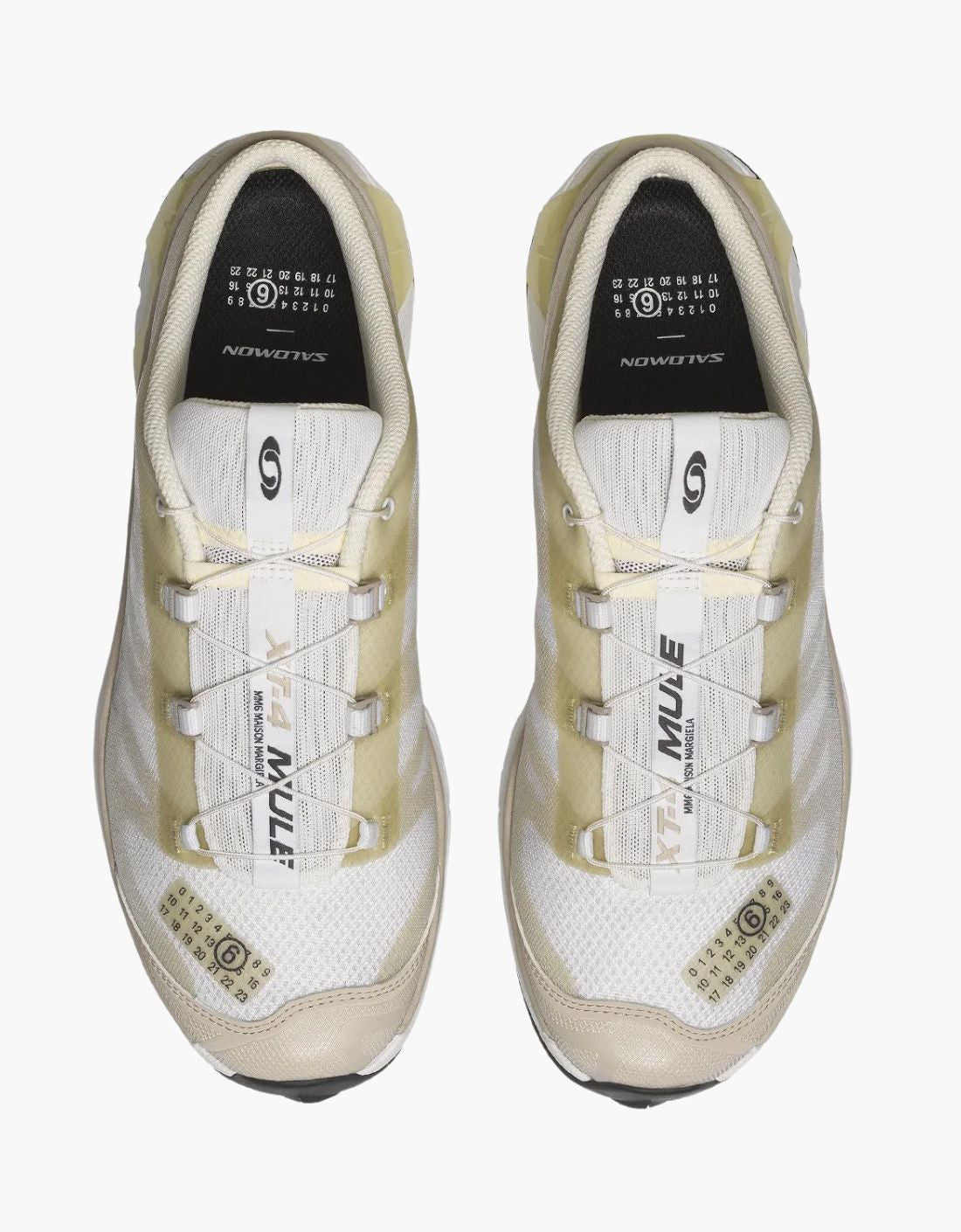 Salomon x MM6 Margiela - Mule XT4 (White / Green Haze / Silver Cloud)