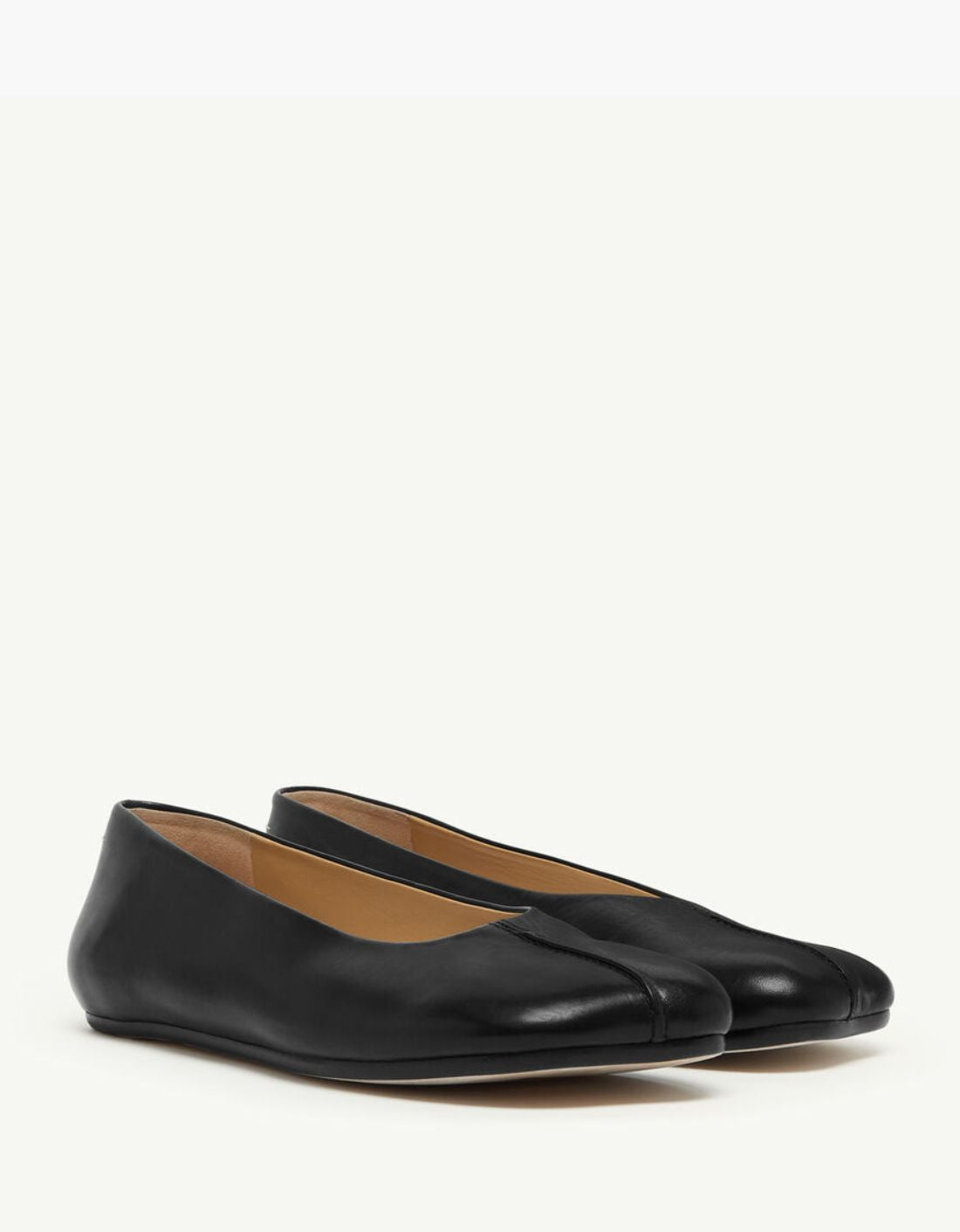 Bailarinas de piel stitch-out - MM6