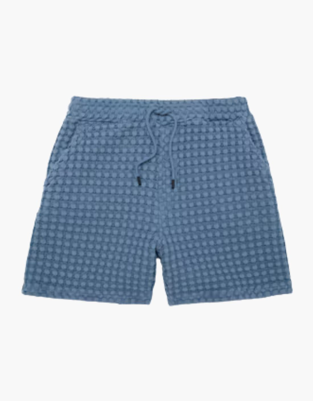 Bermuda "Waffle" - Azul