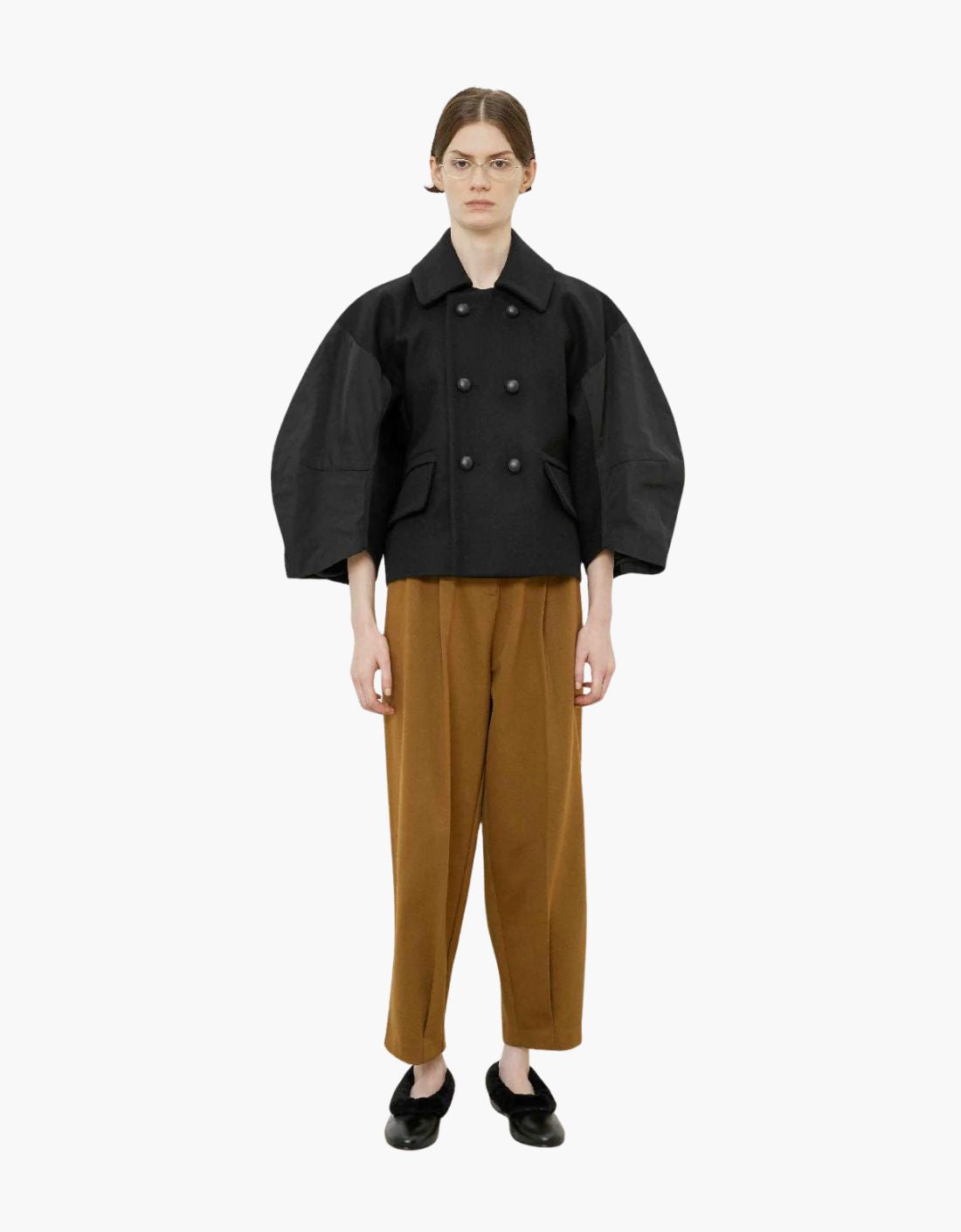 Chaqueta corta lana "Capospalla"