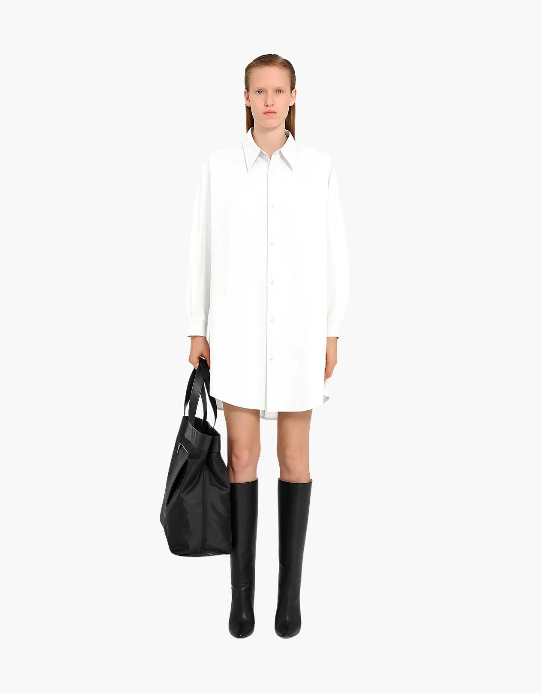 Vestido camisero "Yellow Label" - MM6