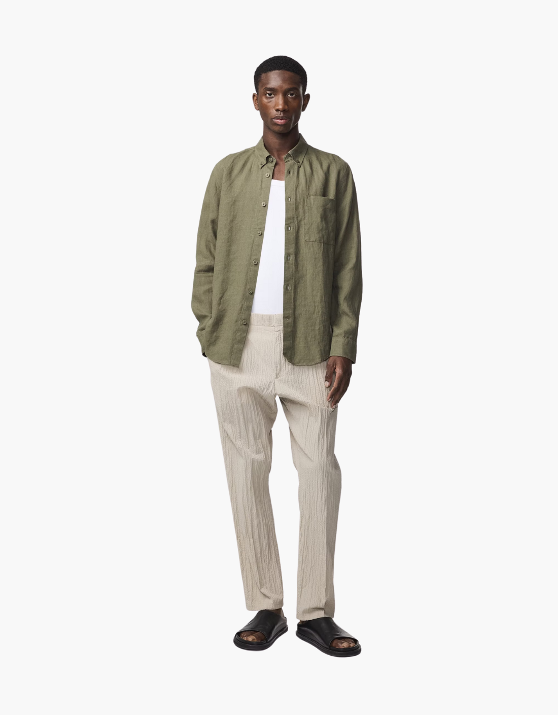 Pantalón "Bill" Seersucker