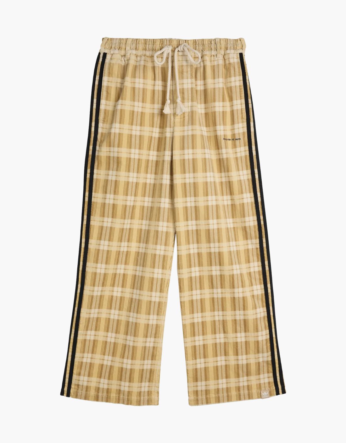 "Wonwhi" Check Corduroy Pants - ADIDAS X SFTM