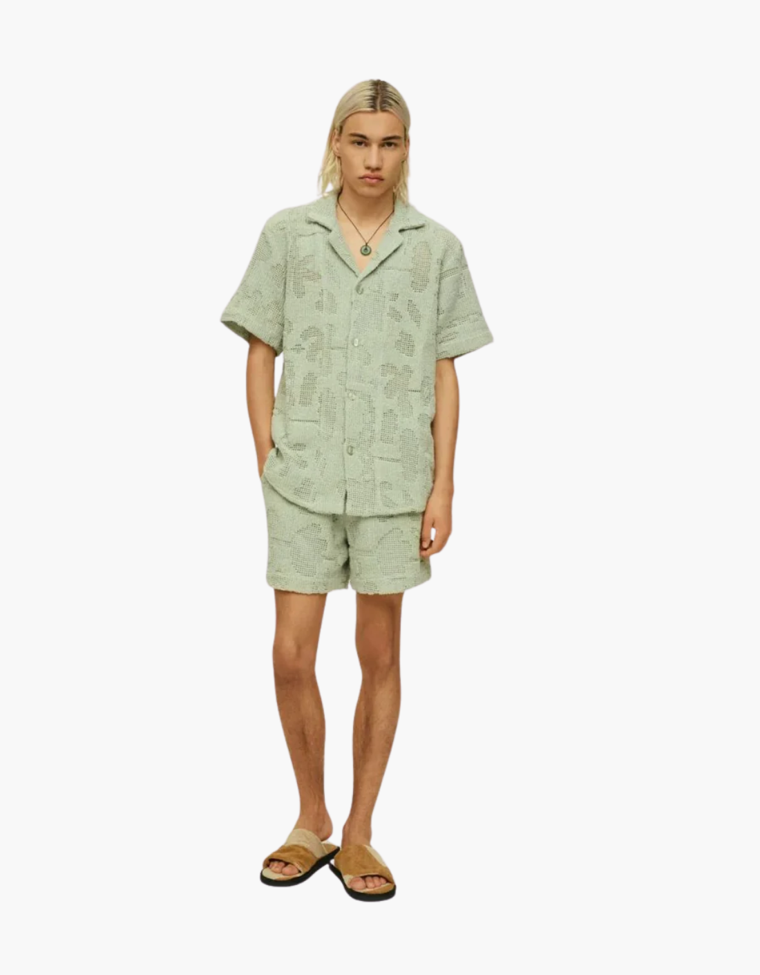 Galbanum Crochet Shirt