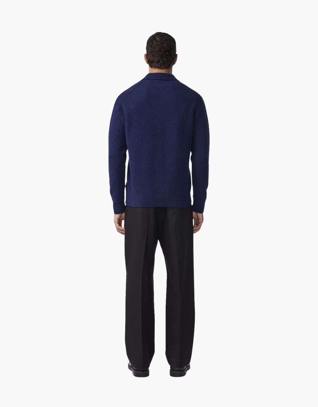 "Hope" boucle polo sweater