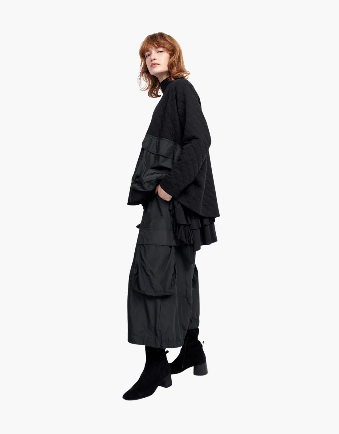Chaqueta acolchada punto doble "Urban Parcel"