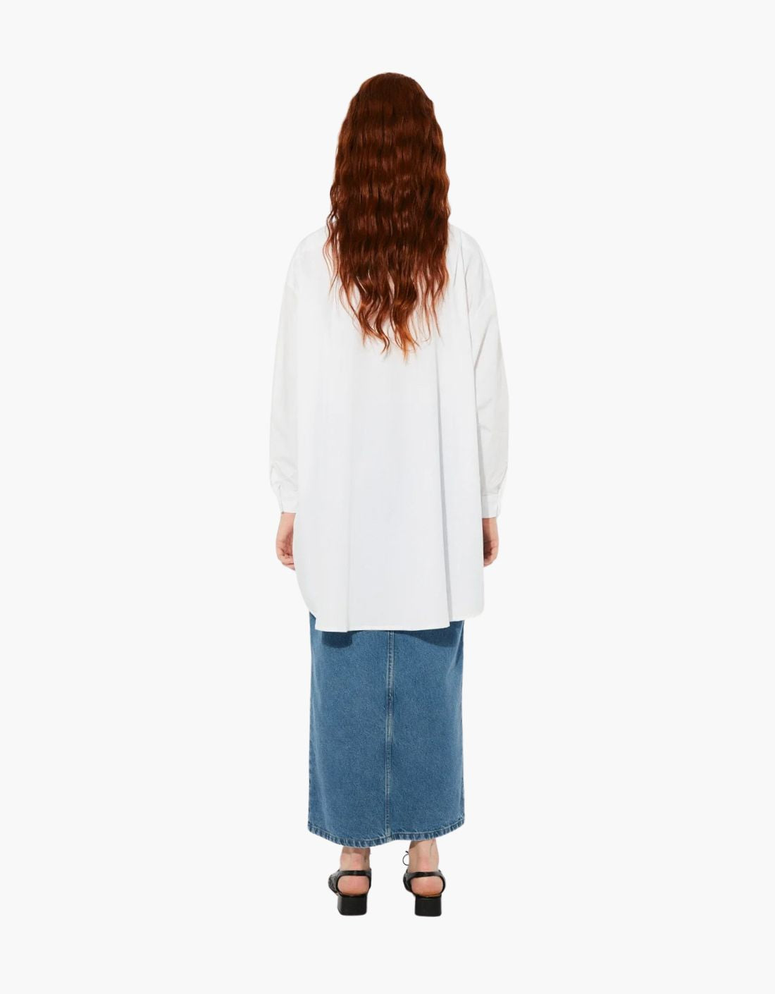 Camisa oversize popelina "Morris"