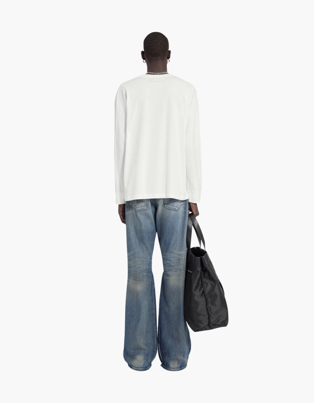 Camiseta manga larga "Numeric Label" MM6