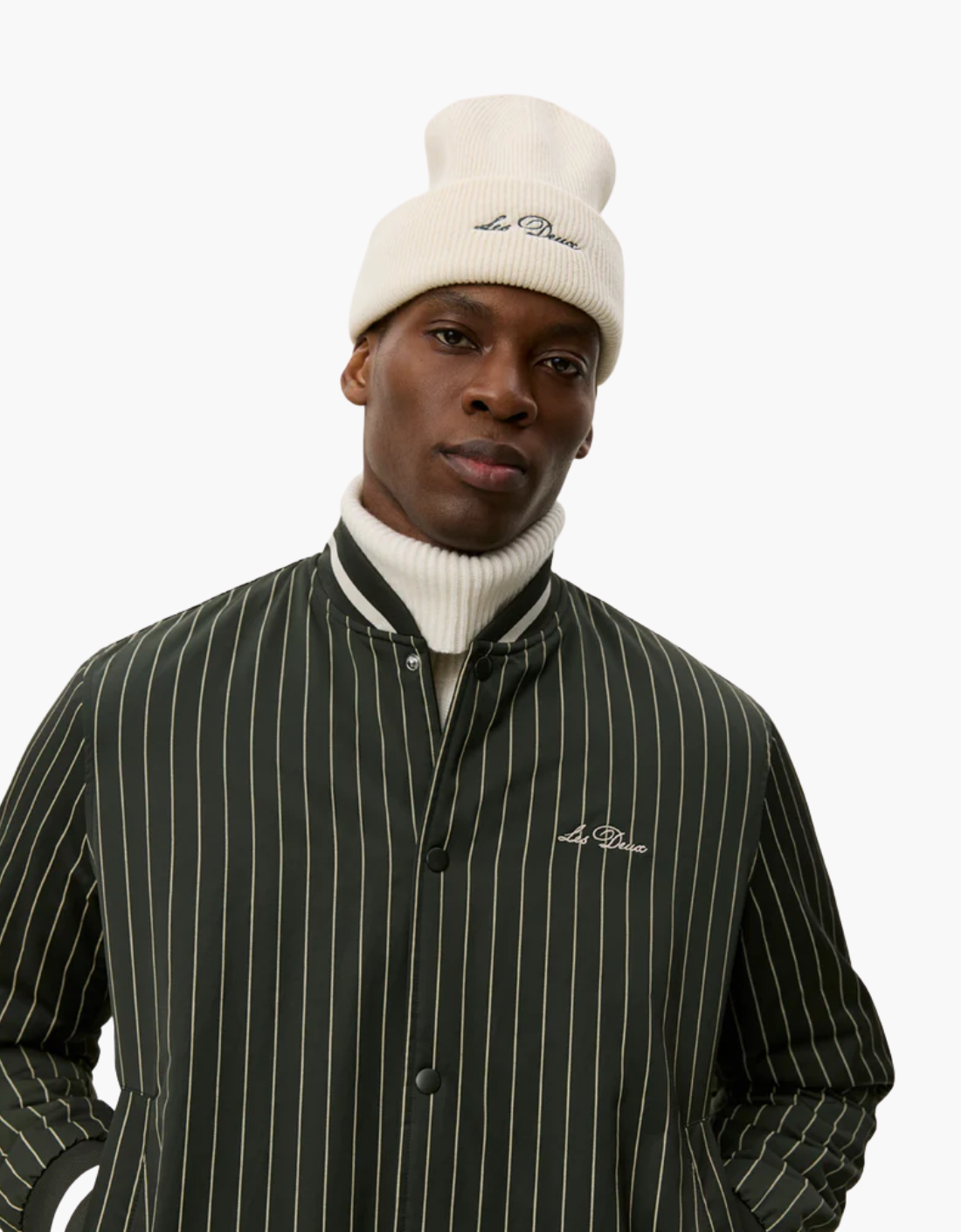 Bomber "Varsity Tech Pinstripe"