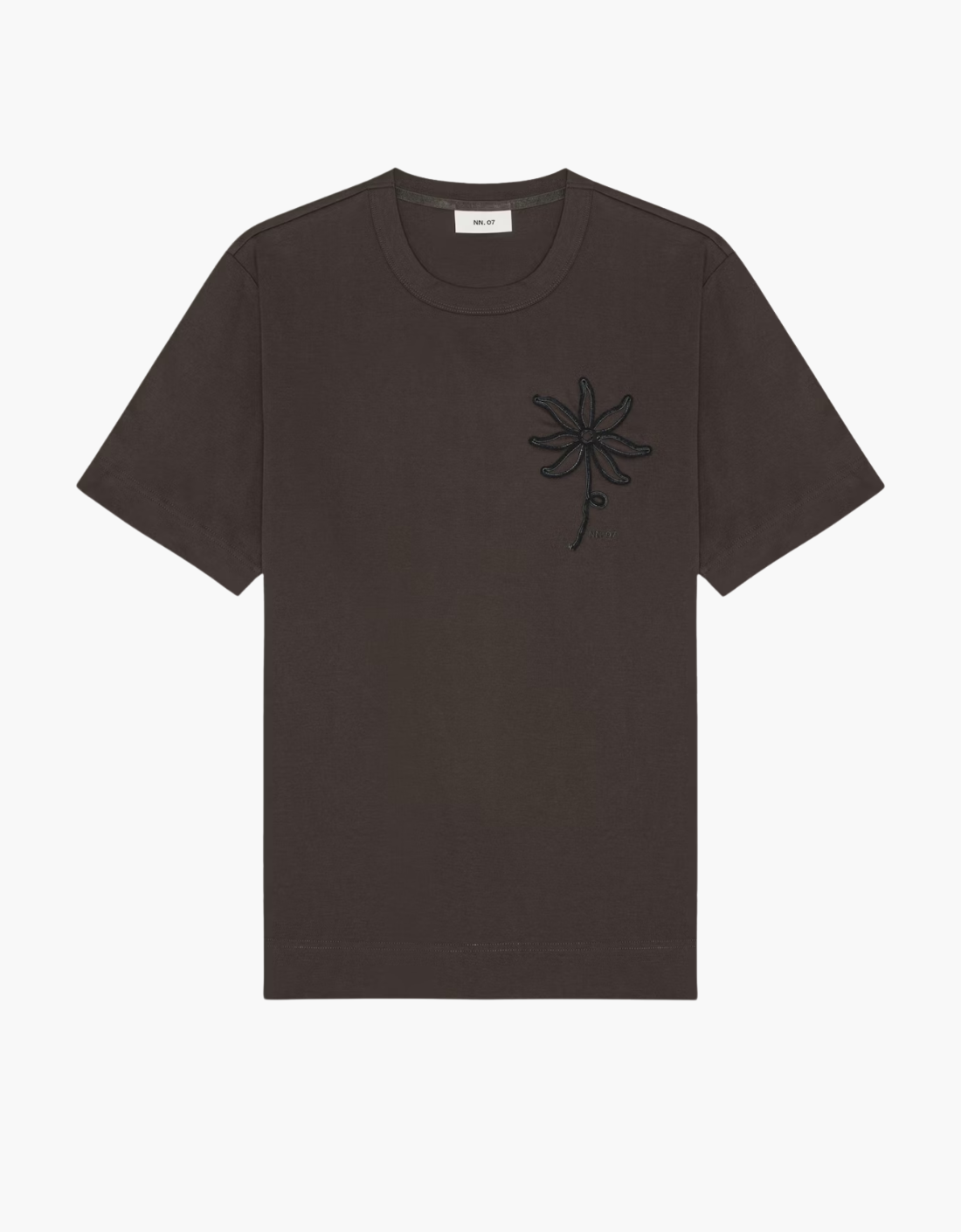 Camiseta "Pedro" de algodón orgánico bordada