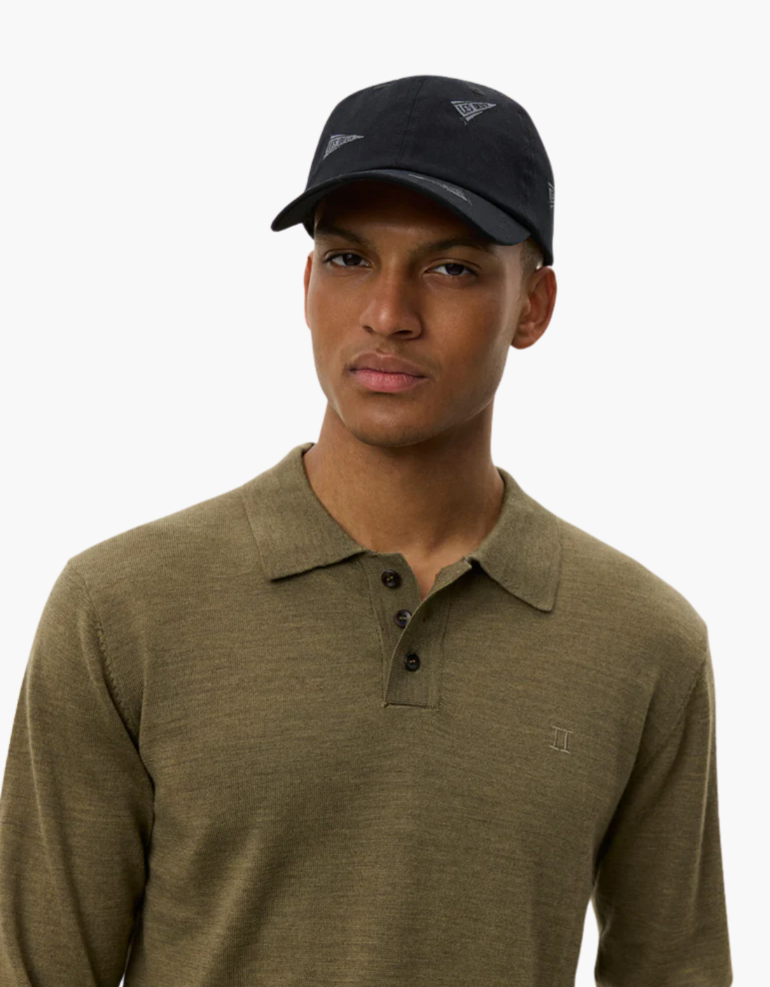 Polo manga larga "Greyson" Verde