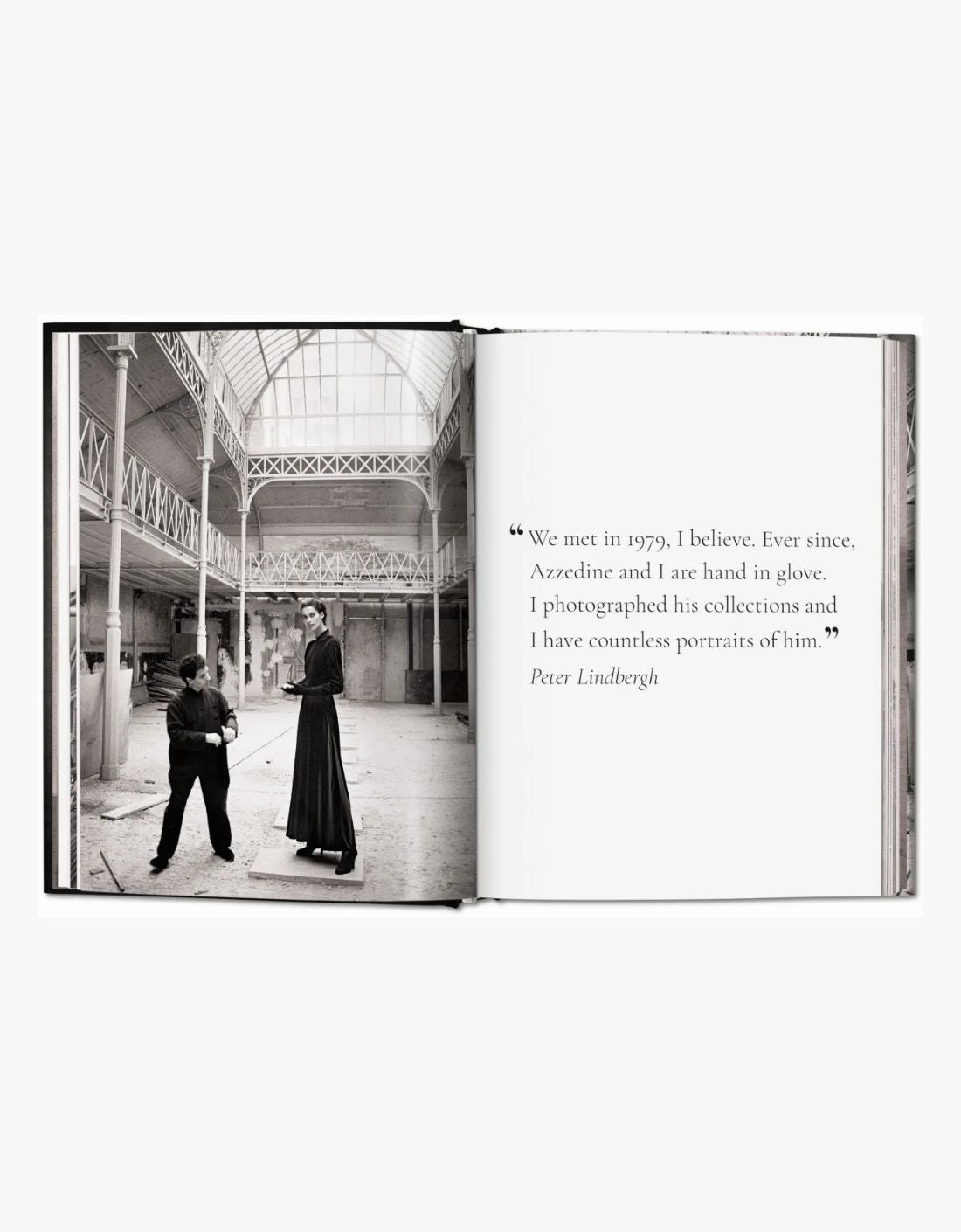 Libro - Peter Lindbergh. Azzedine Alaïa